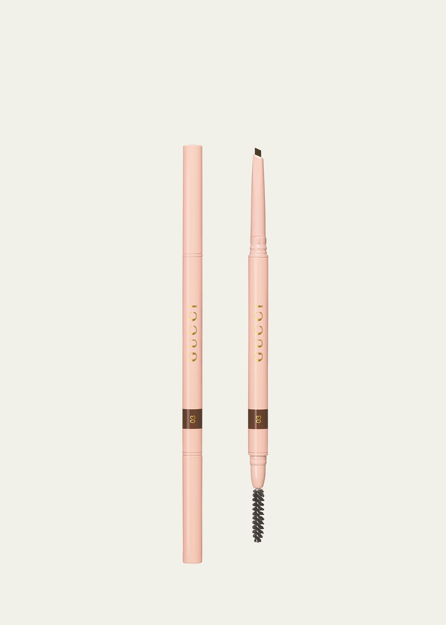 Gucci Stylo A Sourcils Waterproof Eyebrow Pen In Chatain