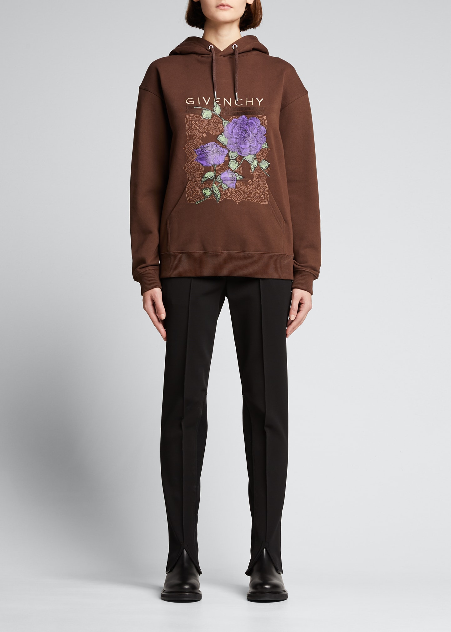 Givenchy discount floral hoodie