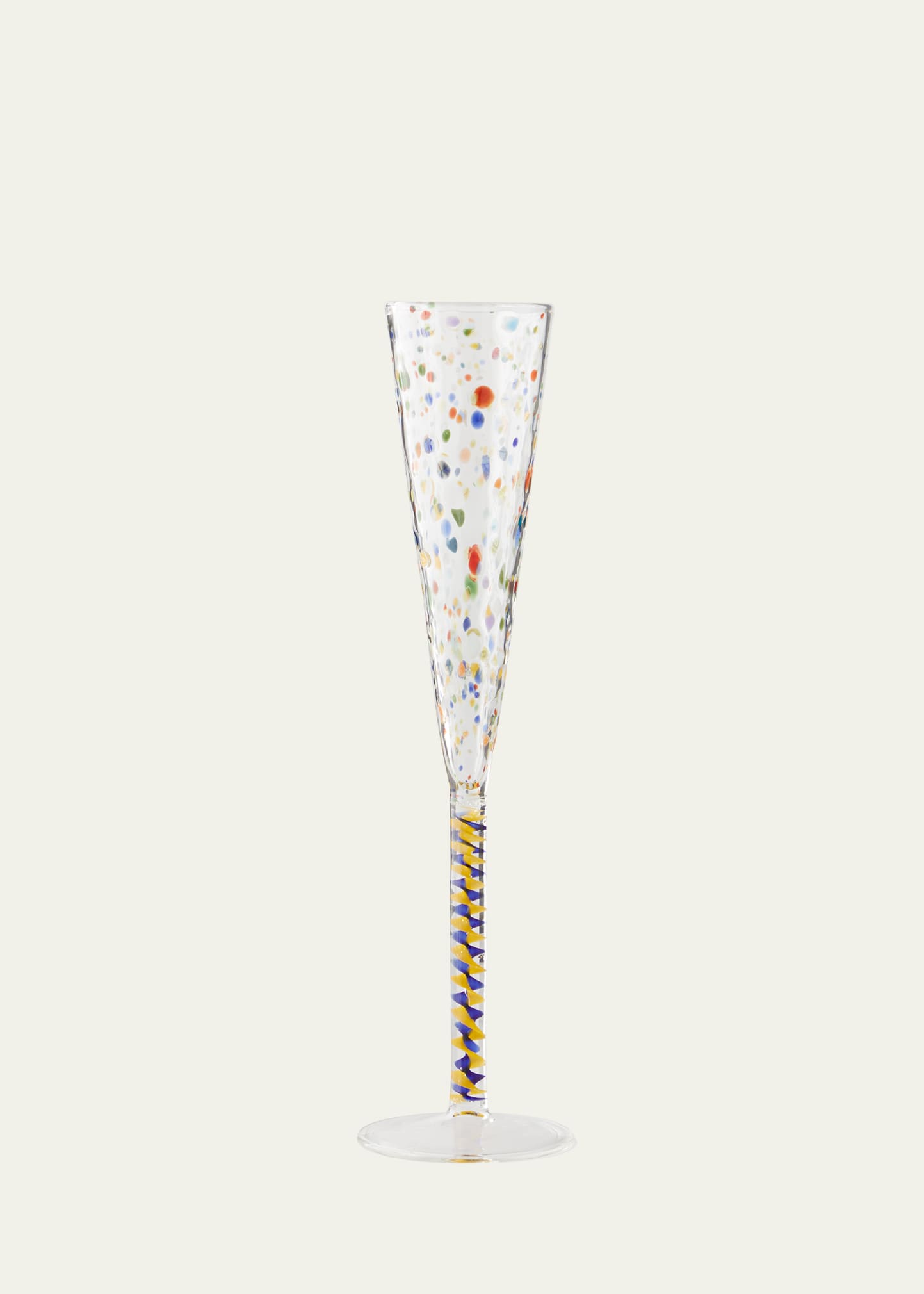 Massimo Lunardon Multicolor Champagne Flute