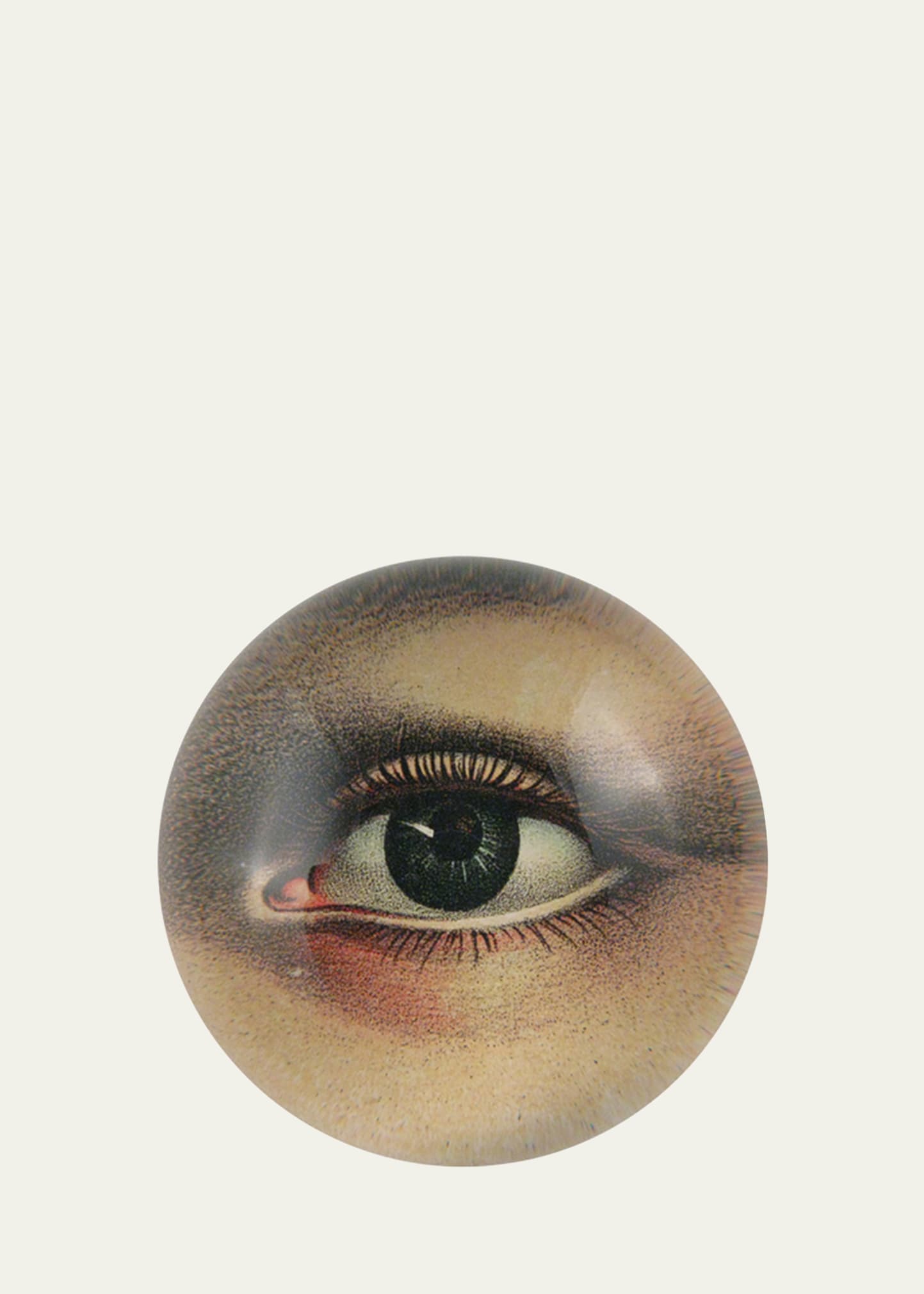 John Derian Right Eye Dome Paperweight In Multi