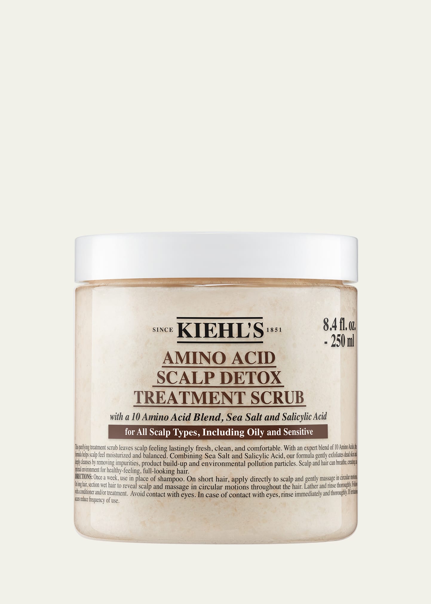 8.4 oz. Amino Acid Salt Scalp Scrub