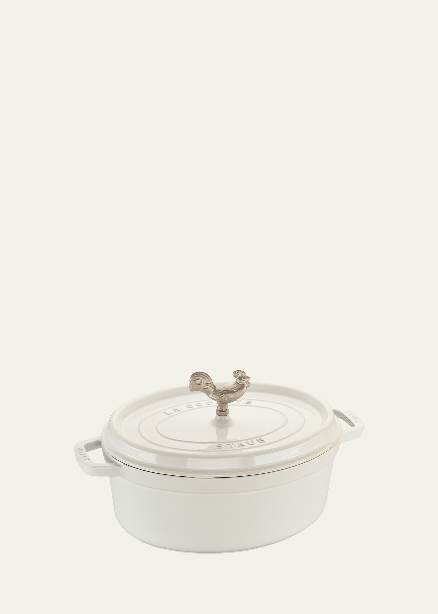 STAUB 5.75-QT. CAST IRON COQ AU VIN COCOTTE