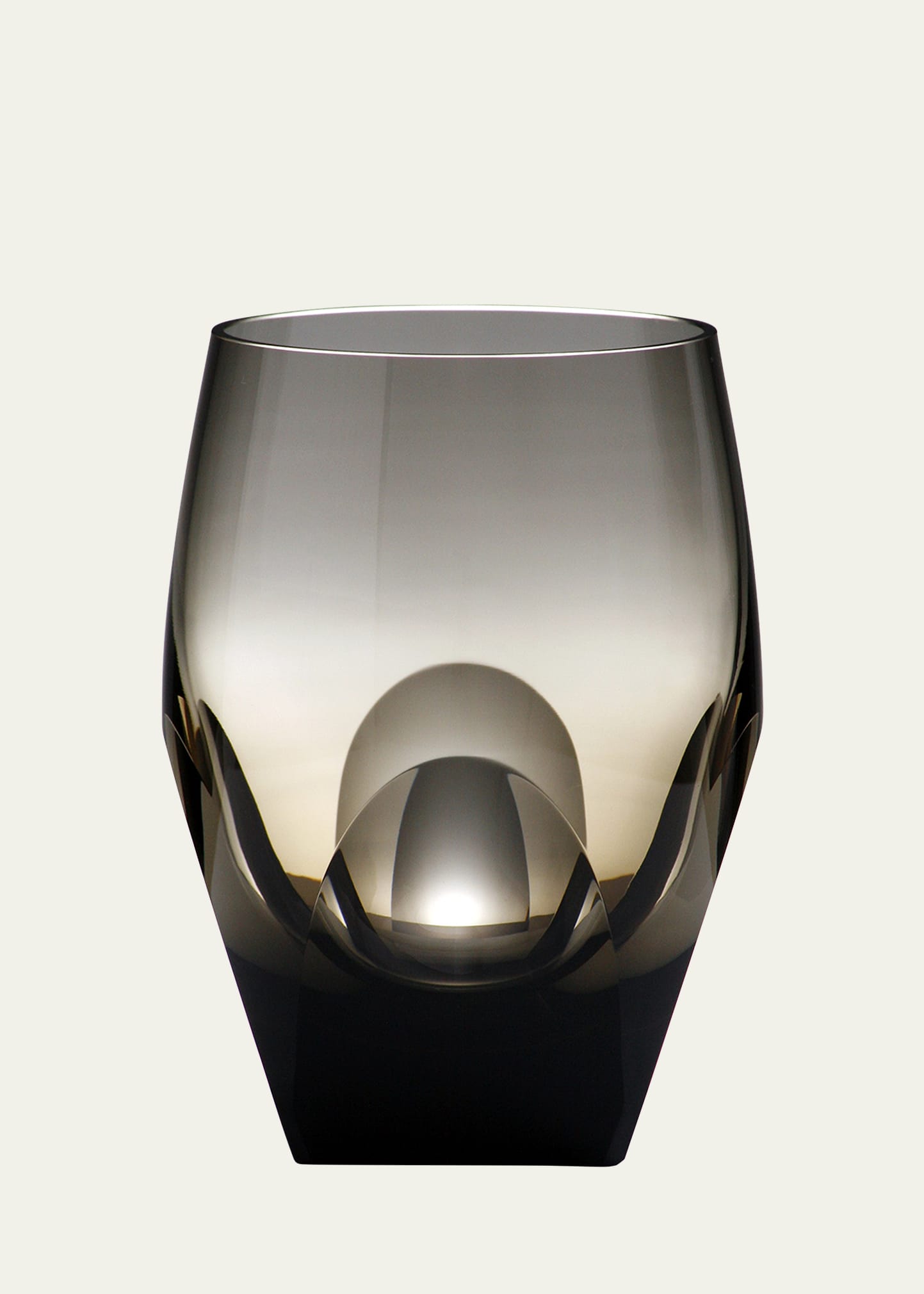 Moser Highball Crystal Glass In Black