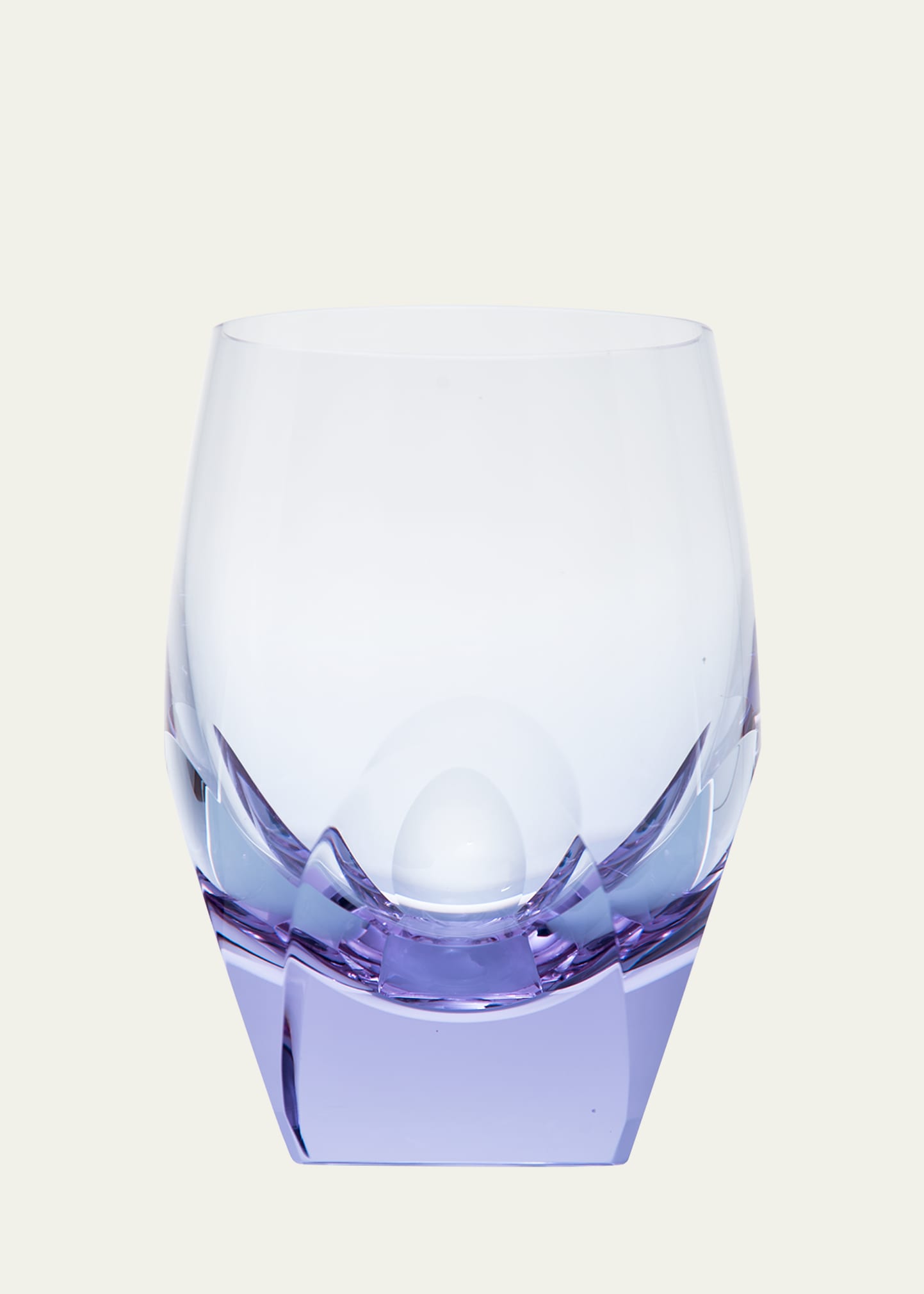Moser Highball Crystal Glass In Purple