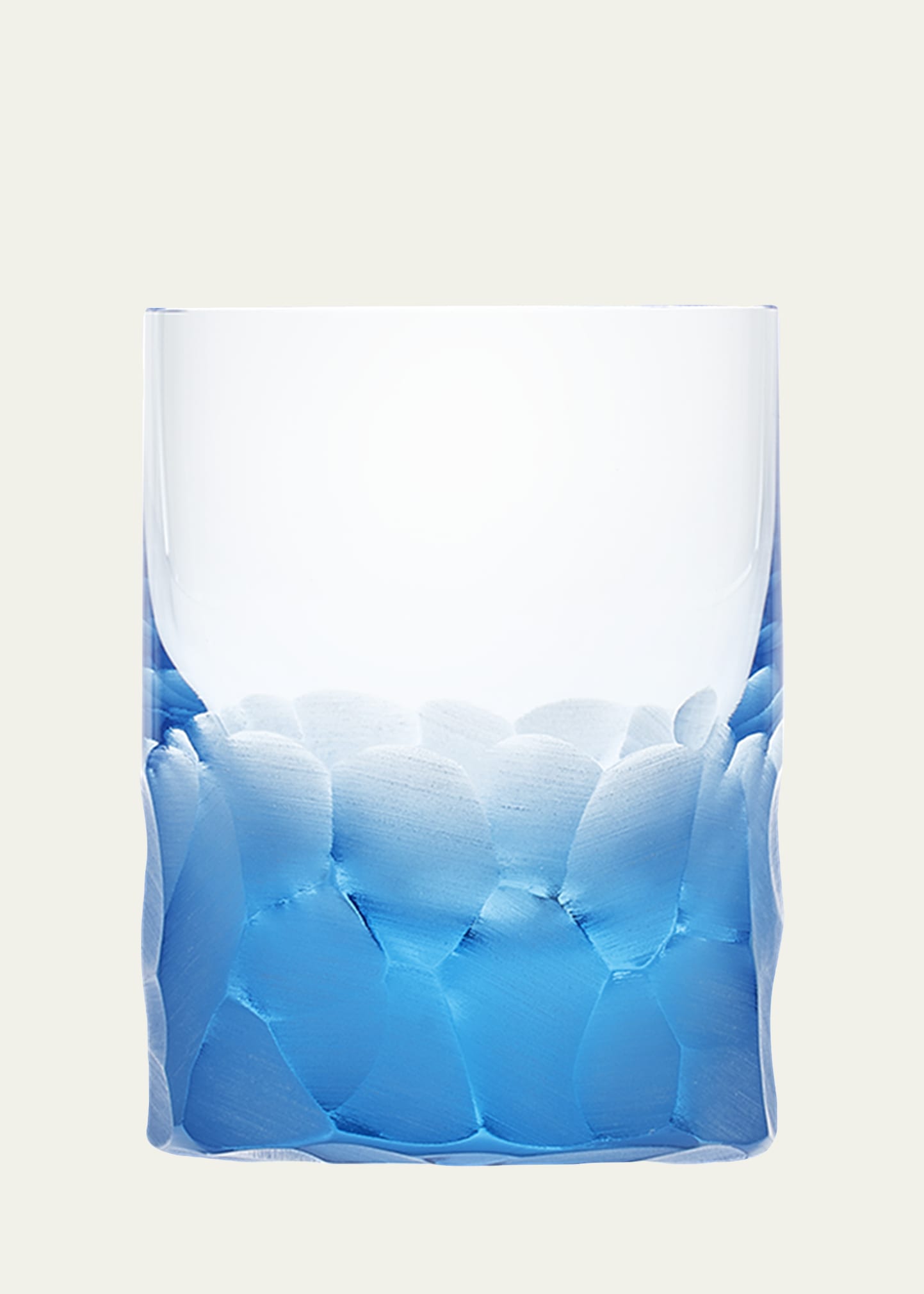 Moser Pebbles Shot Glass In Aquamarine