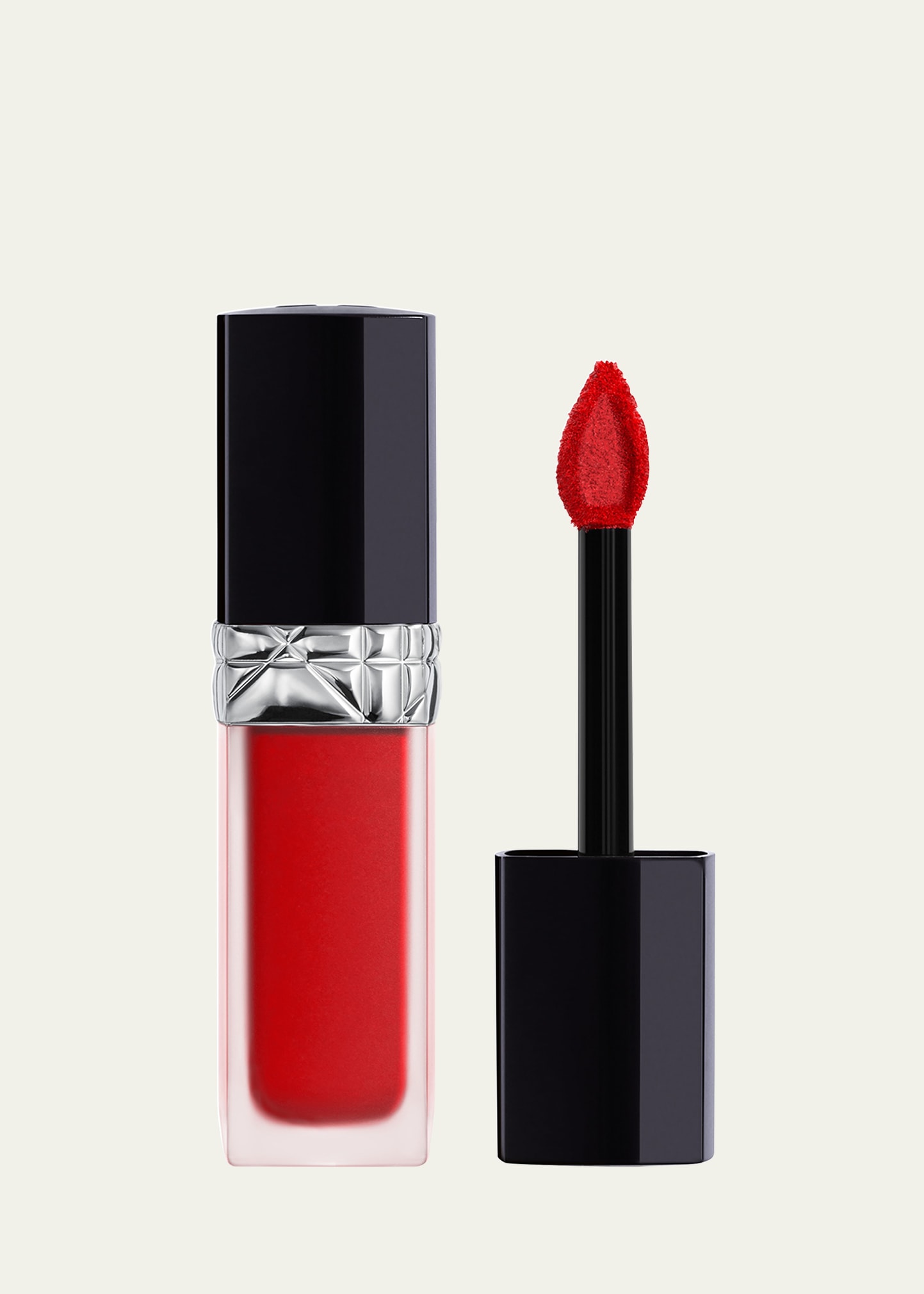 Dior Rouge  Forever Liquid Transfer-proof Lipstick In 999 Forever