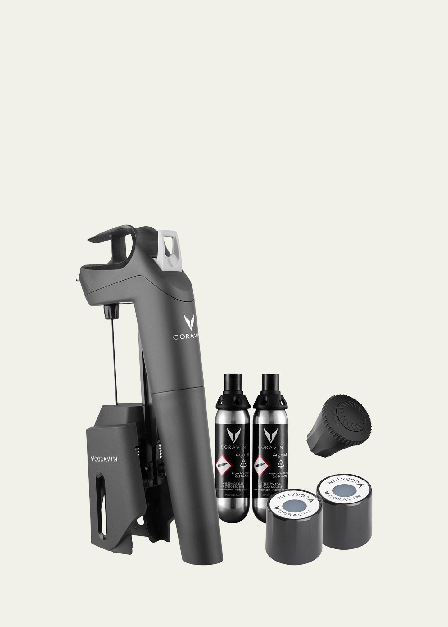 Shop Coravin Model Three+ Wine Preservation System In Black