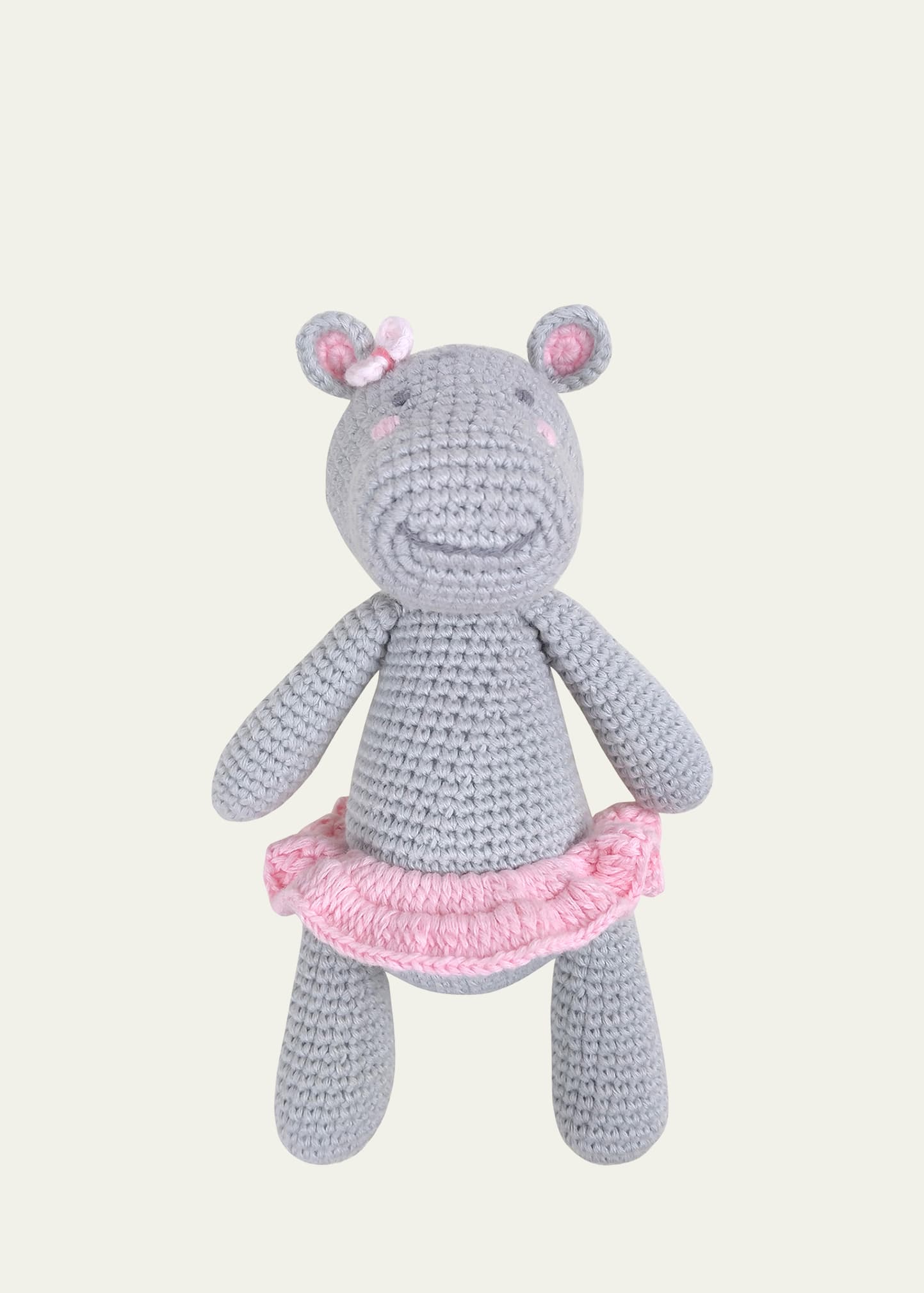 Kid's Harriet Crochet Hippo Rattle