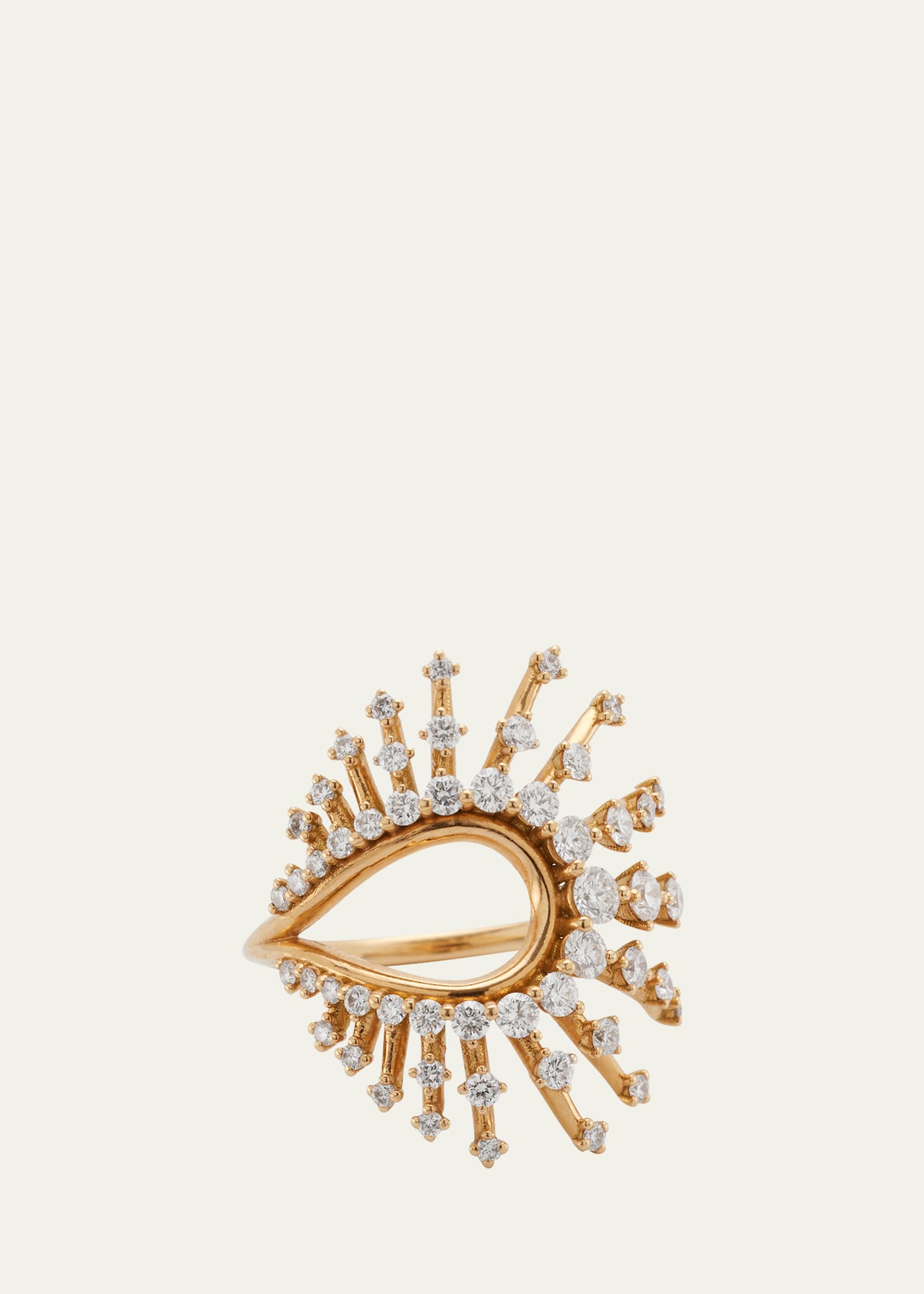 Fernando Jorge Clarity Diamond Ring in 18k Yellow Gold