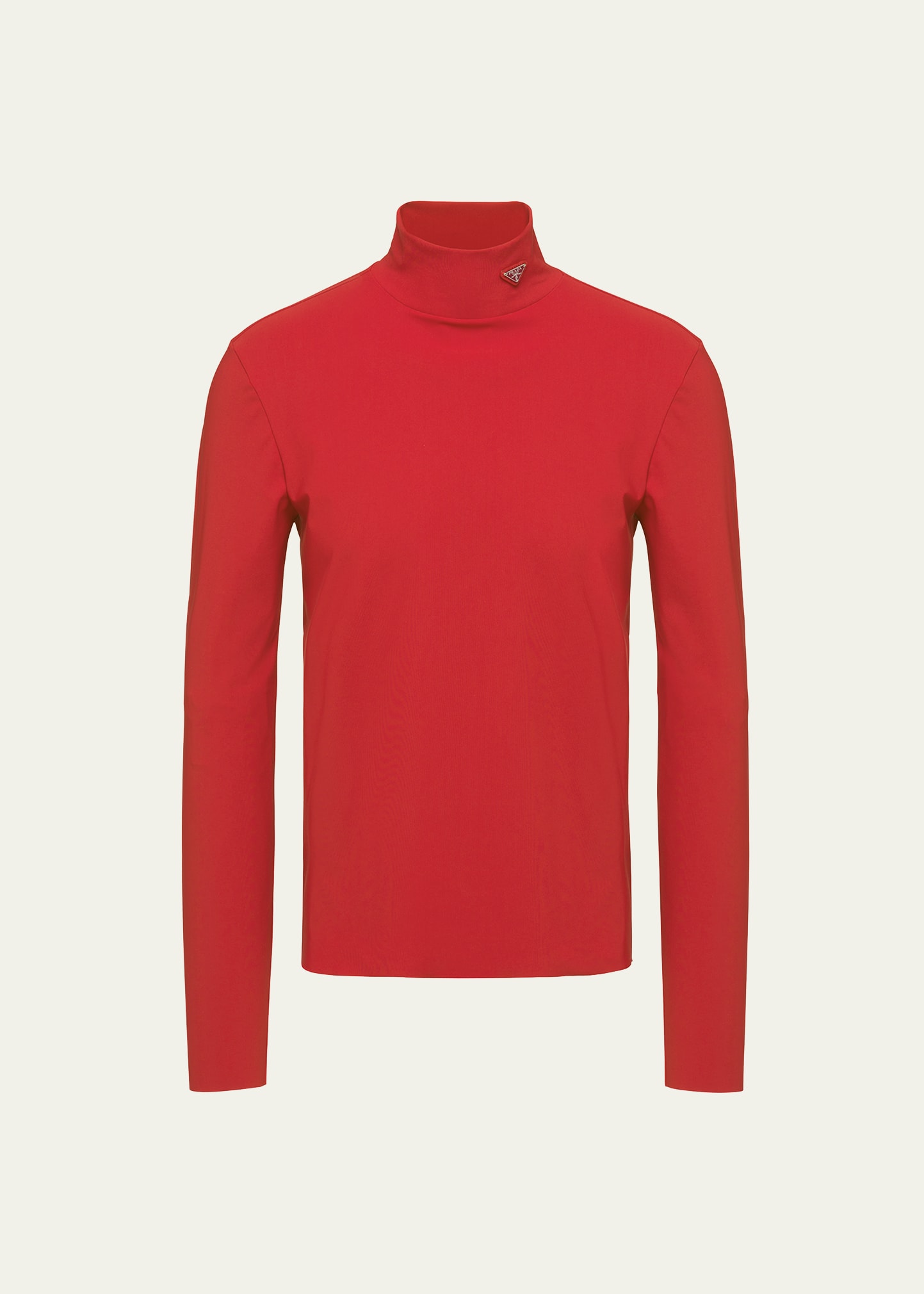 prada mock neck