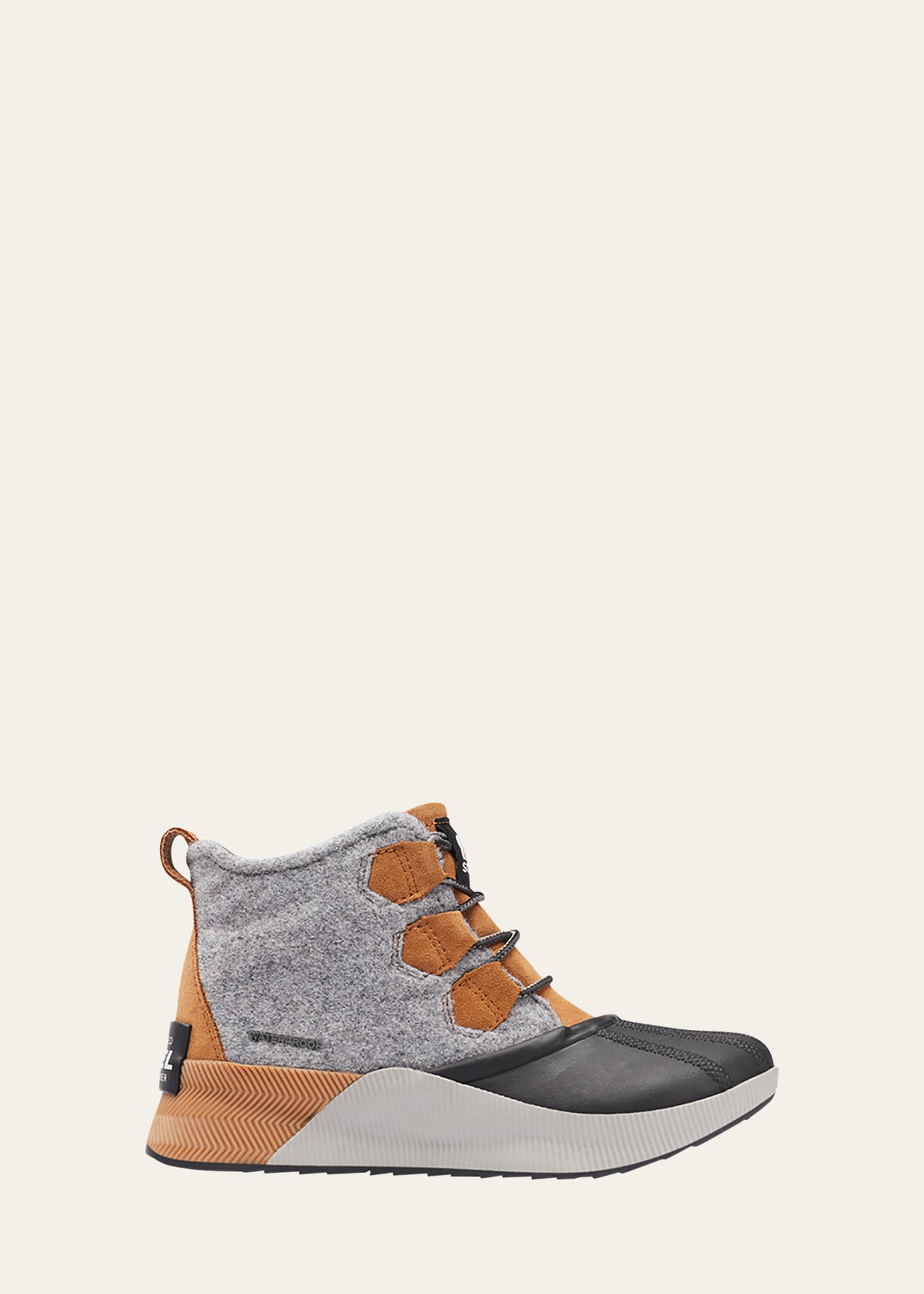ONA Leather Lace-Up Sport Booties