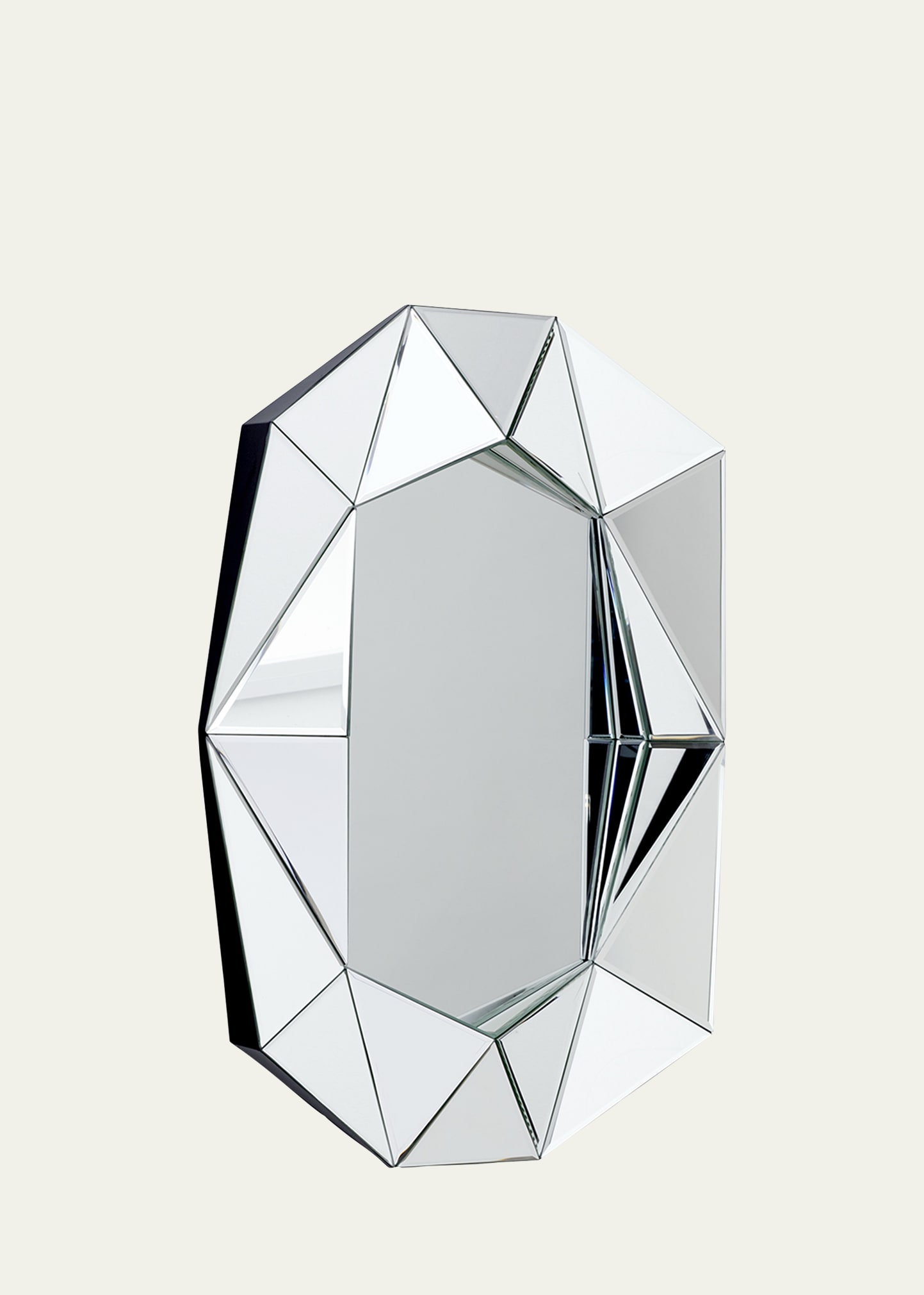 Shop Reflections Copenhagen Small Diamond Silver Mirror In Asst