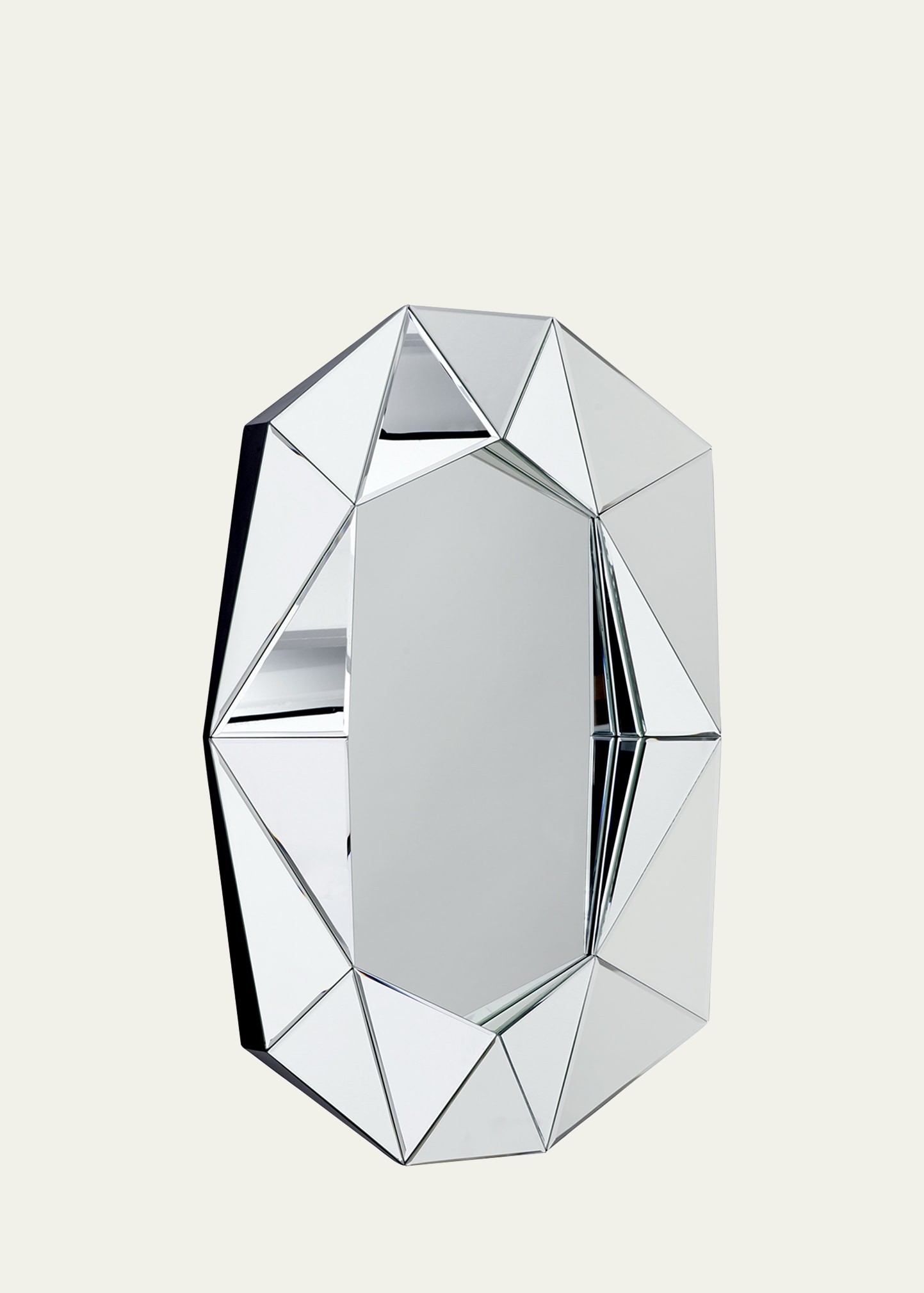 Reflections Copenhagen Large Silver Diamond Mirror In Asst