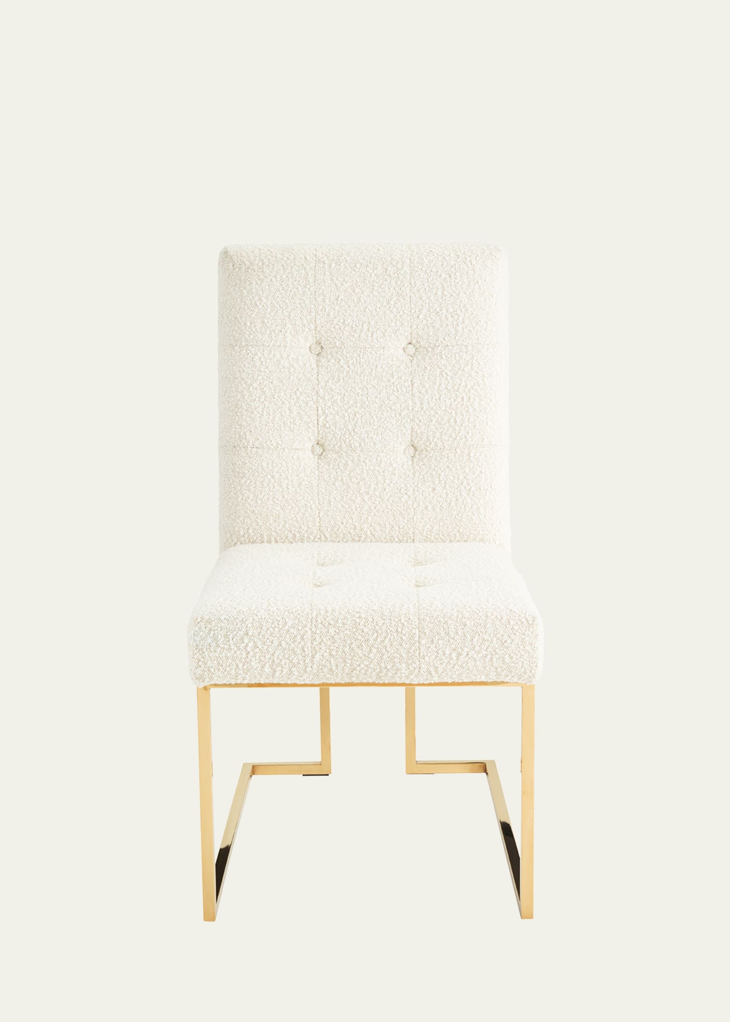 Jonathan Adler Goldfinger Dining Chair, Olympus Oatmeal In Neutral