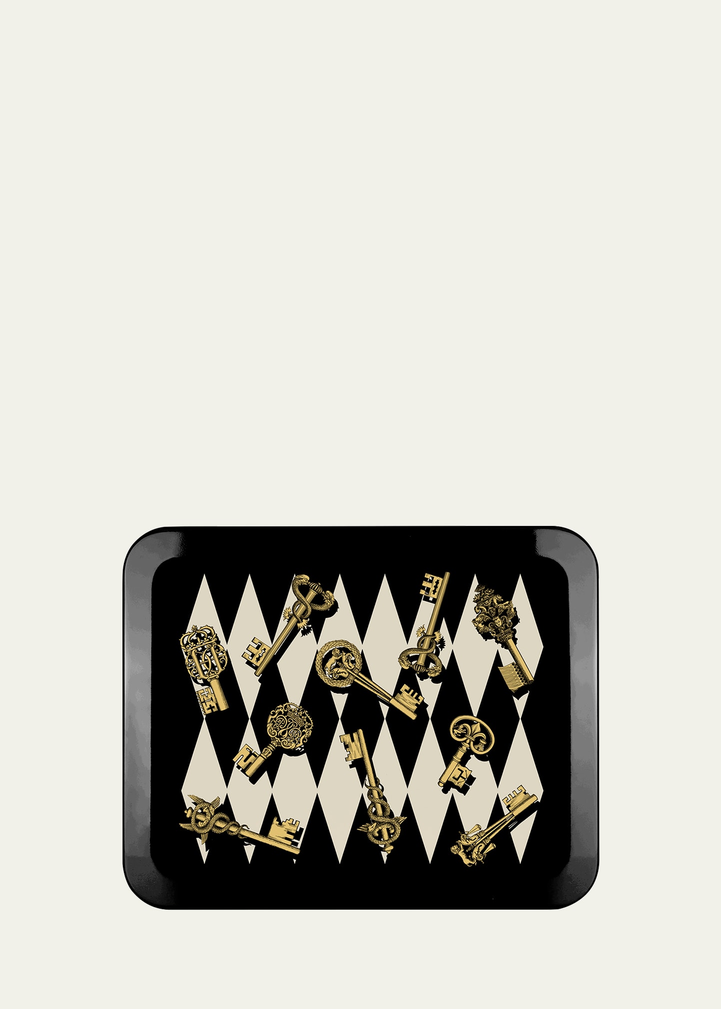 Chiavi Gold e Rombi Tray - 48x60 cm
