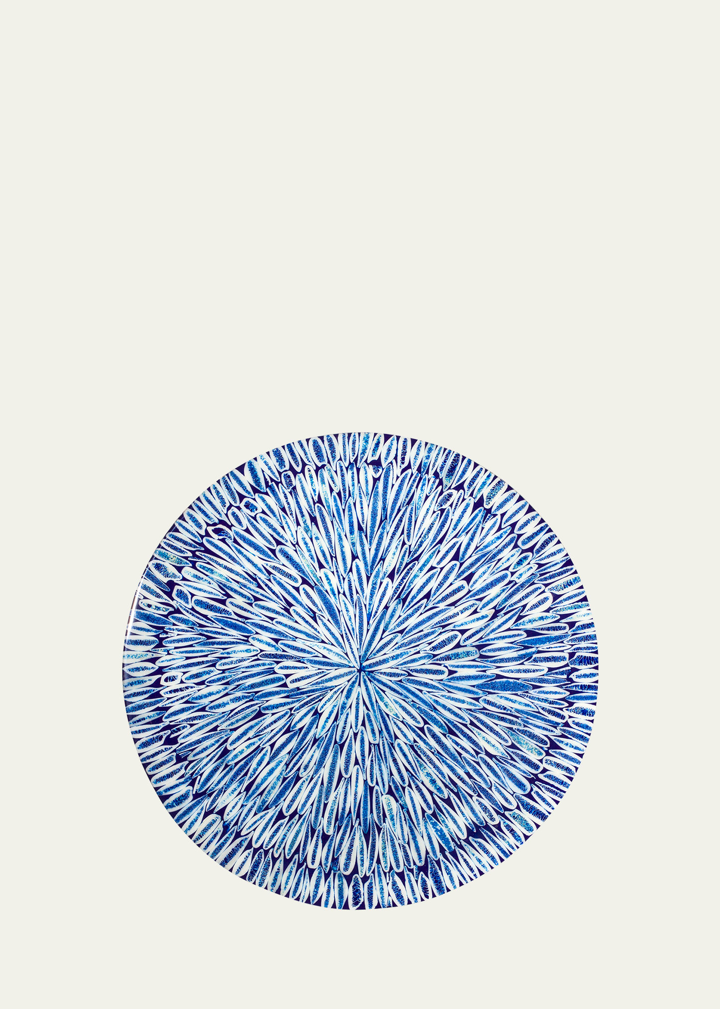 LADORADA Blue Almendro Round Centerpiece