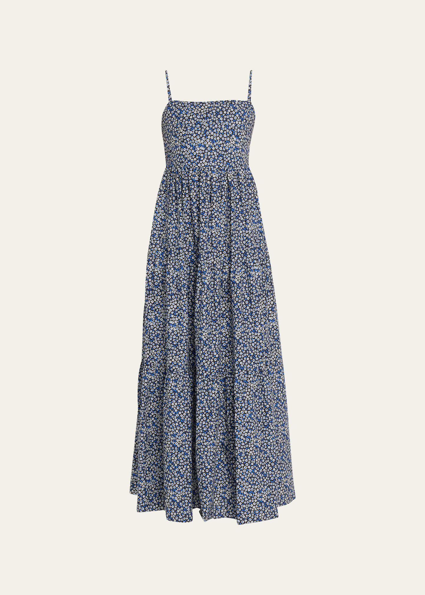 Matteau Tiered Sundress In Forget Me Not