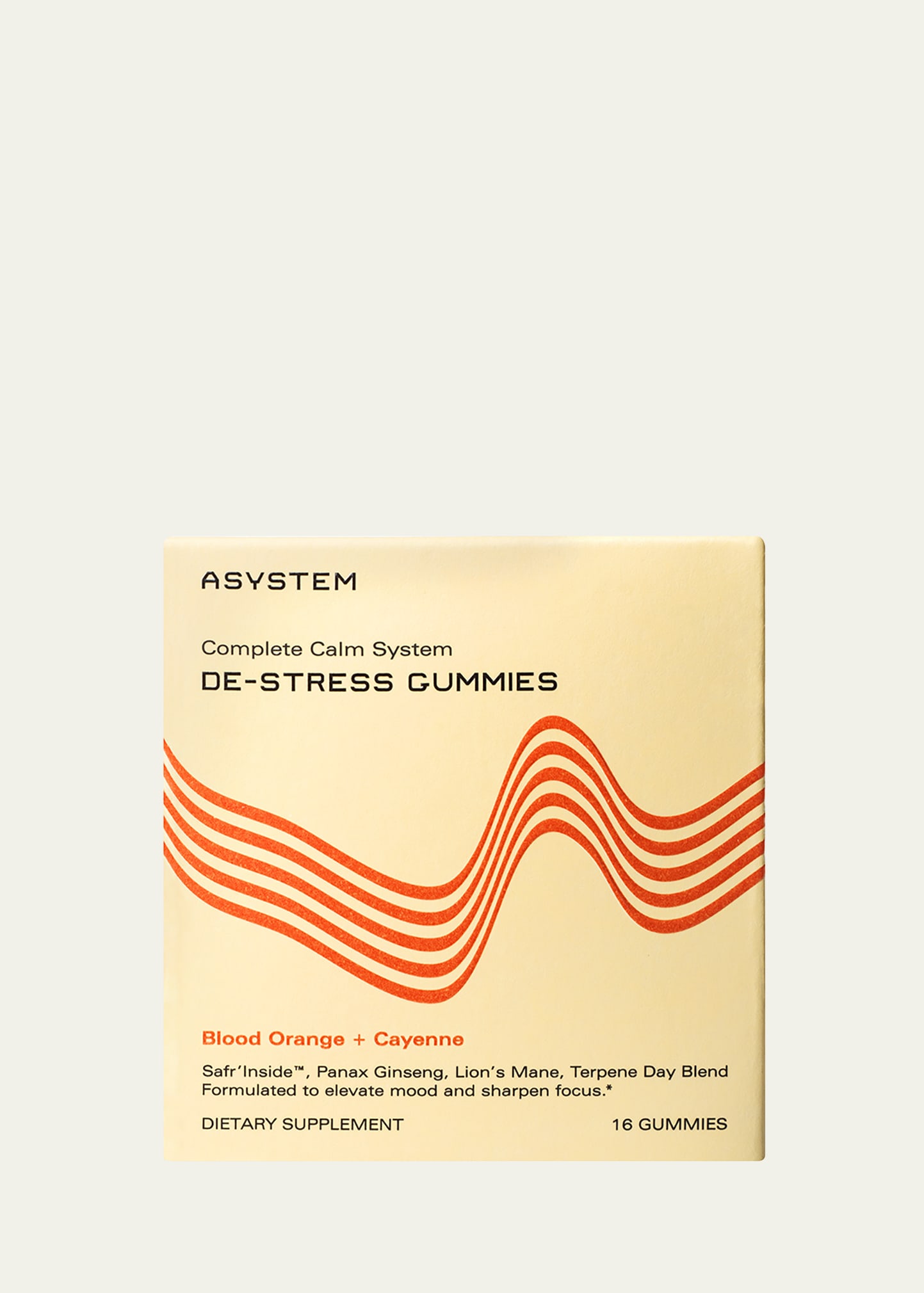 De-Stress Gummies - Blood Orange + Cayenne - 16 Gummies