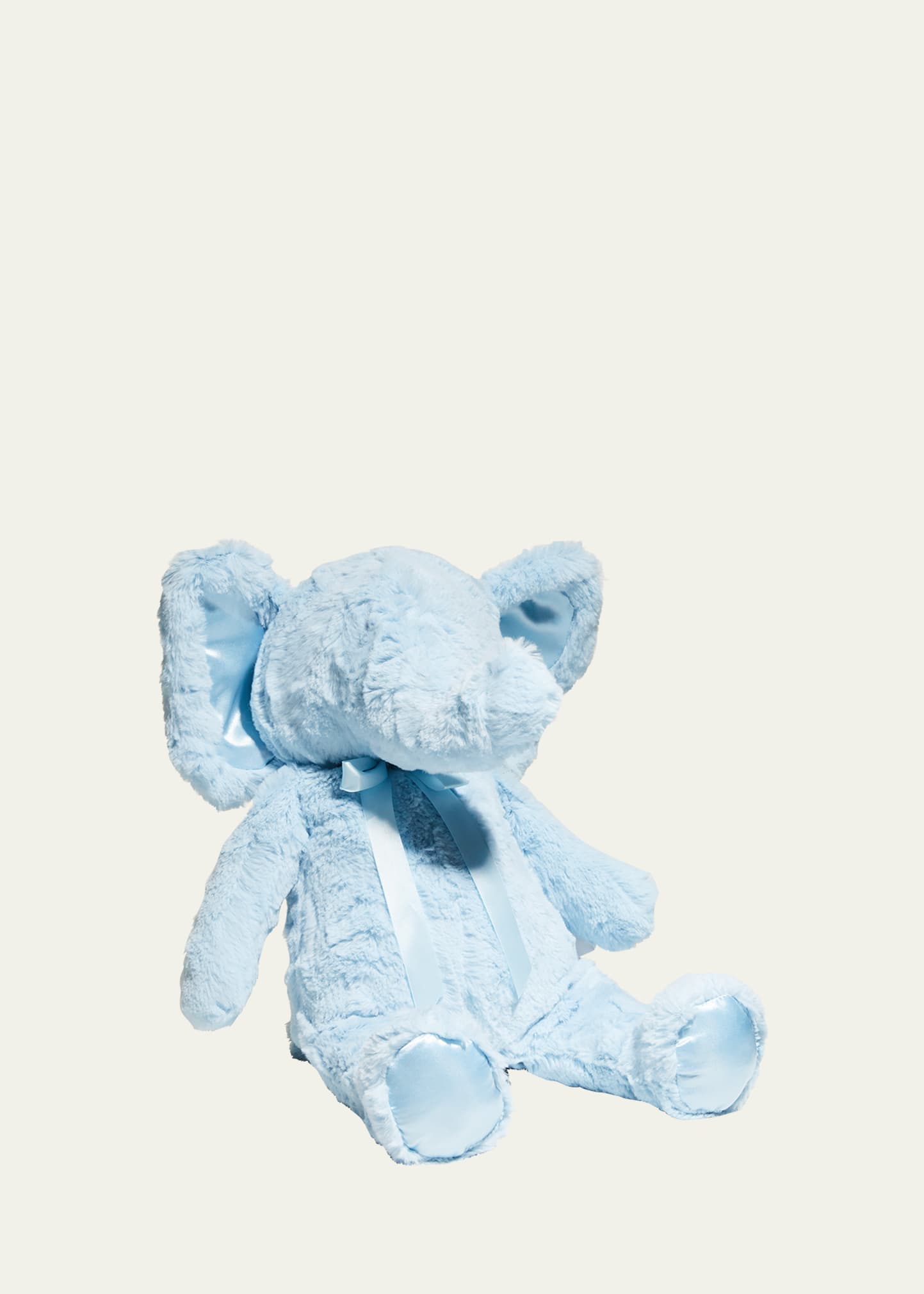 Kid's Furry Stuffed Elephant Plush