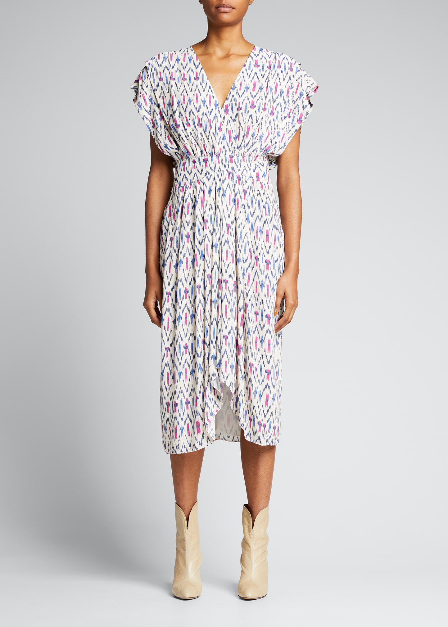 isabel marant etoile purple dress