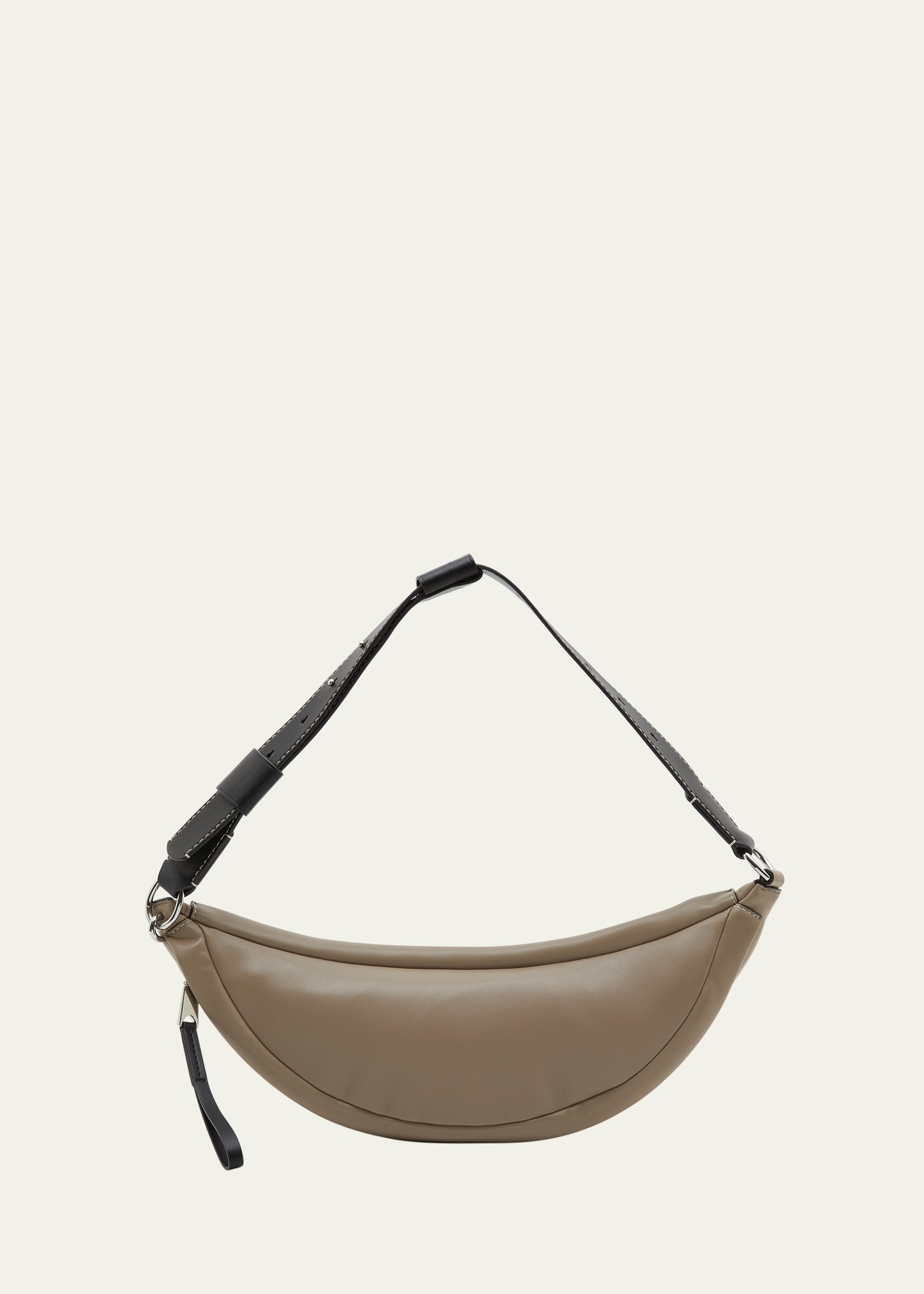Proenza Schouler White Label Stanton Leather Sling Shoulder Bag In 230 Clay