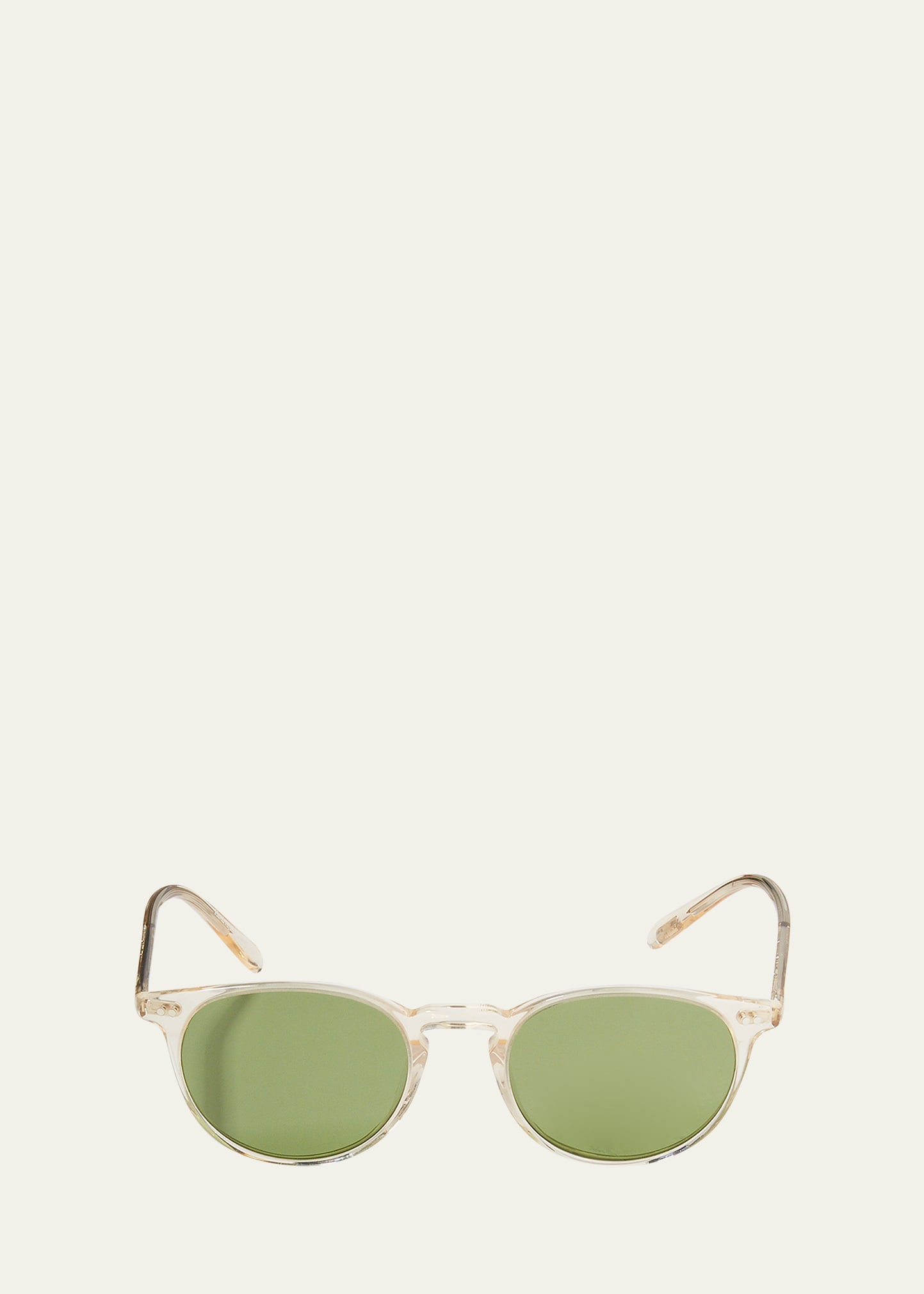 Oliver Peoples Men's Riley 49mm Sunglasses In Neutral