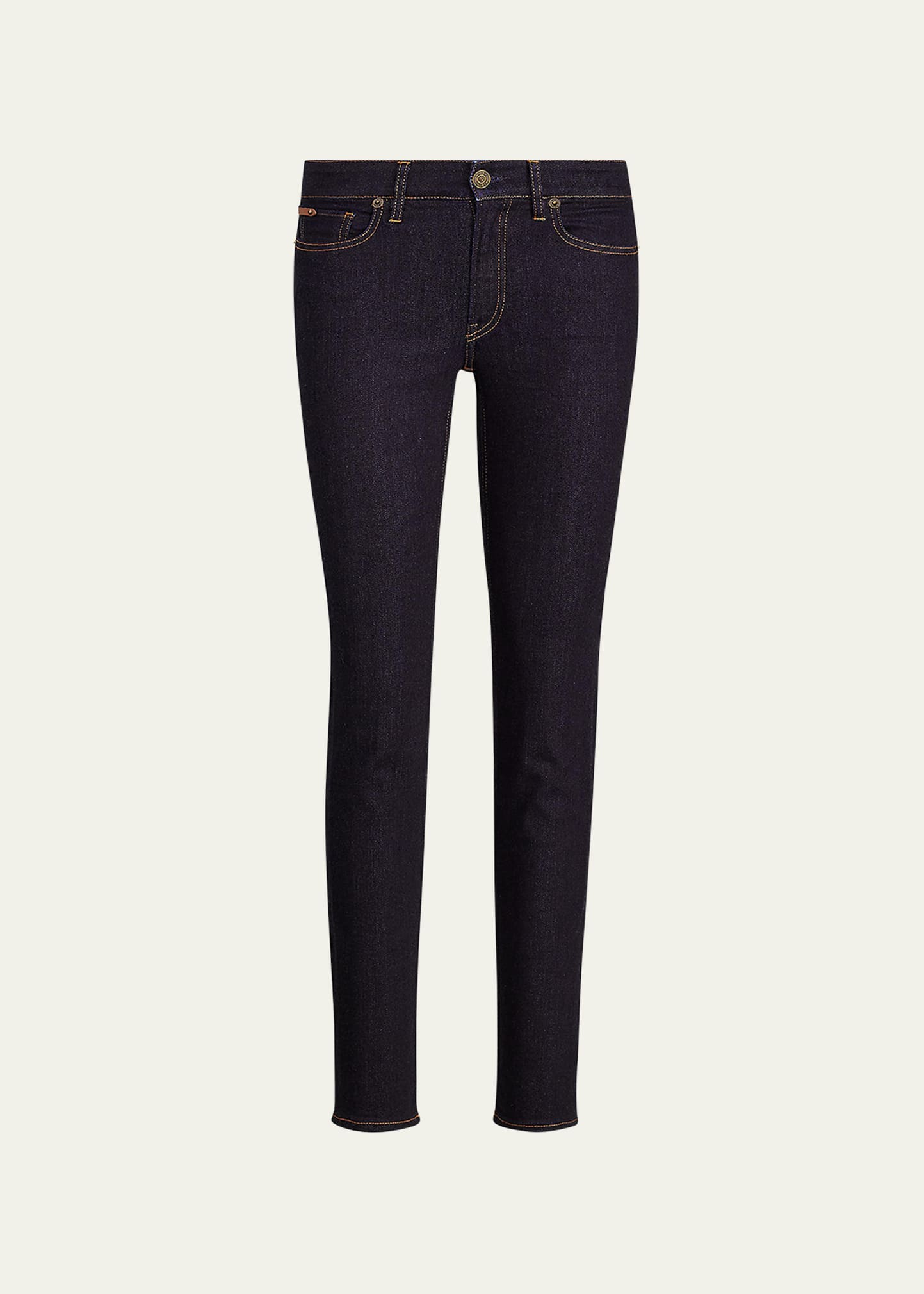 Mid-Rise Skinny-Leg Ankle Jeans