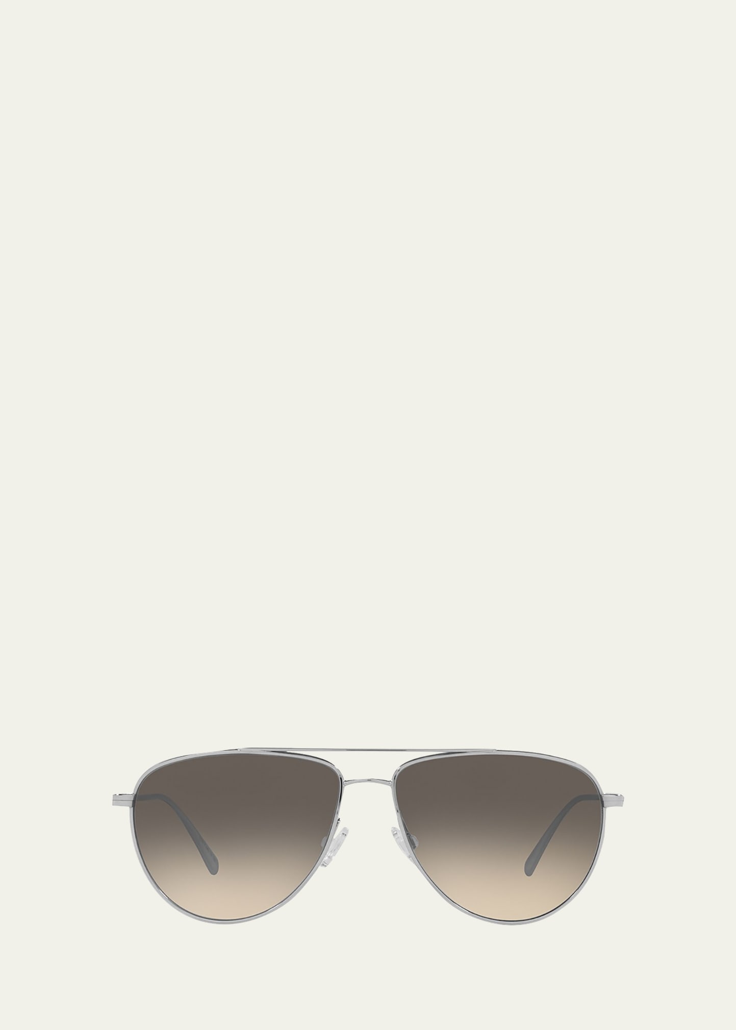Brunello Cucinelli & Oliver Peoples Men's Disoriano Metal Aviator Sunglasses