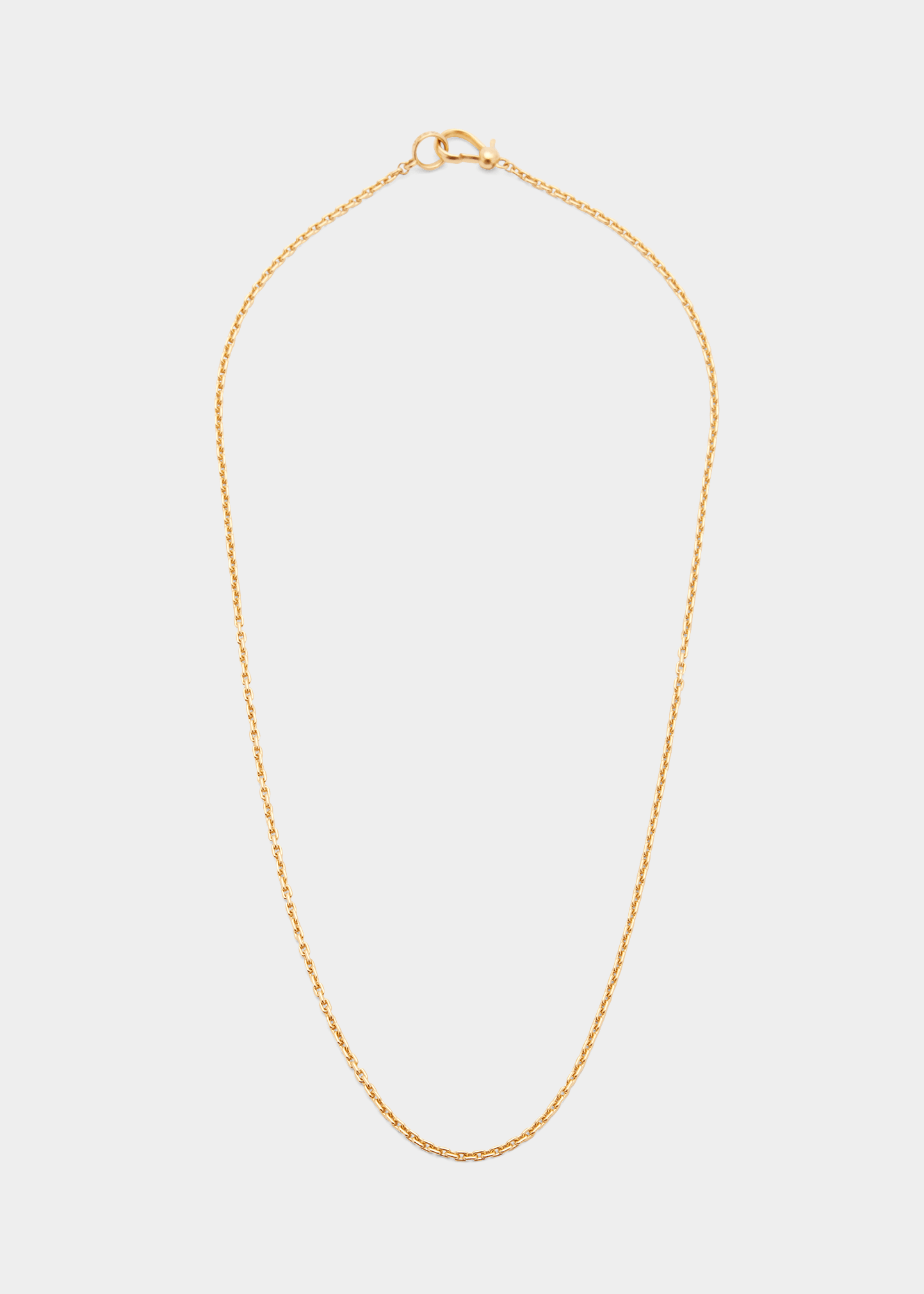 Wild Child Chain Necklace in Yellow Gold