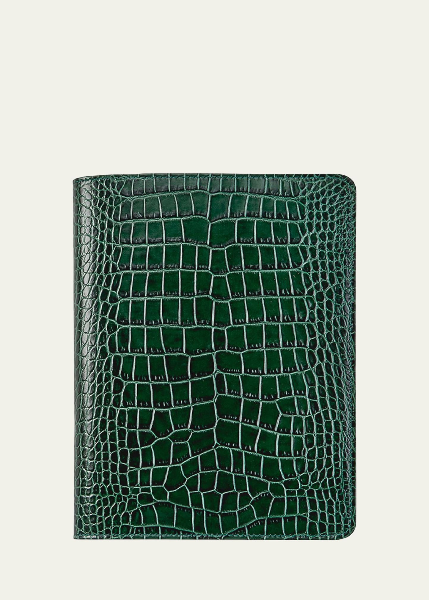 Graphic Image Refillable Journal, 9" In Green