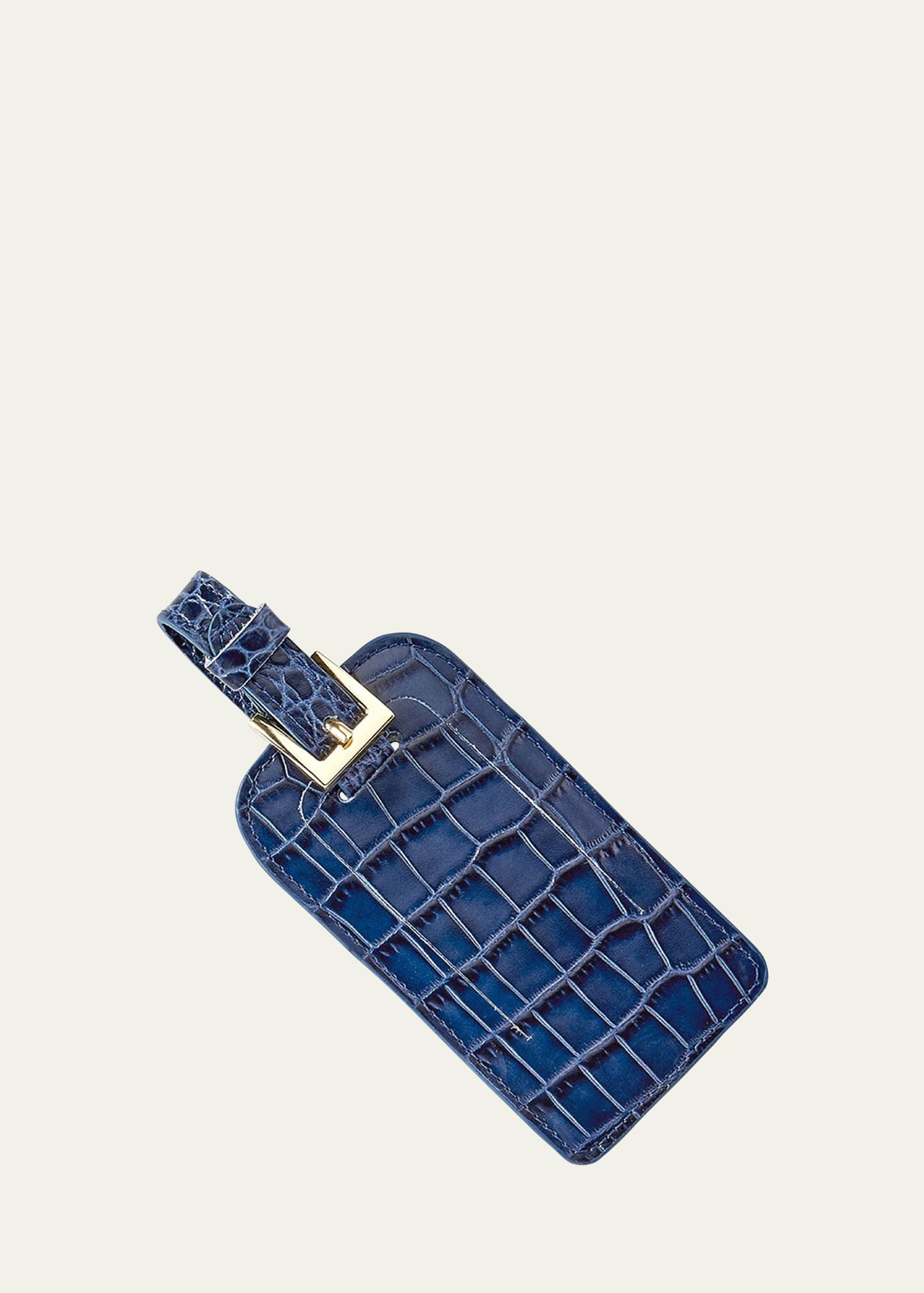 Graphic Image Luggage Tag In Sapphire