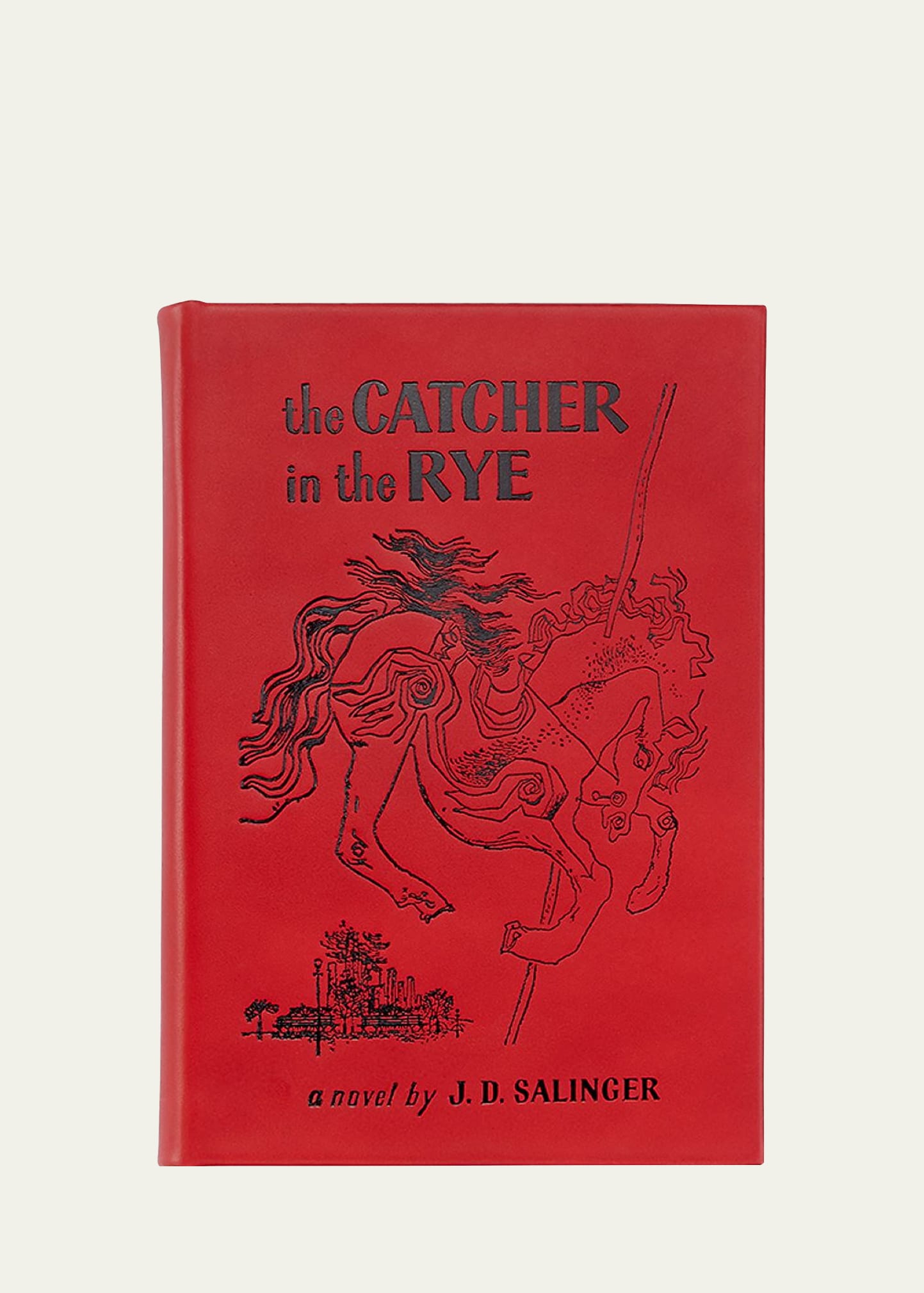 Graphic Image The Catcher In The Rye Book By J. D. Salinger In Red