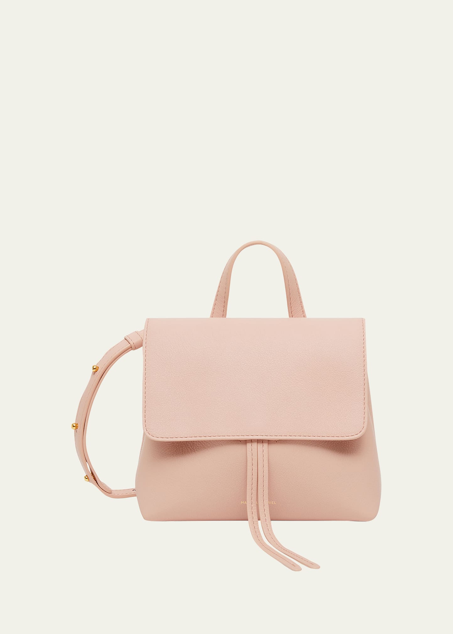 MANSUR GAVRIEL LADY MINI SOFT LEATHER MESSENGER BAG