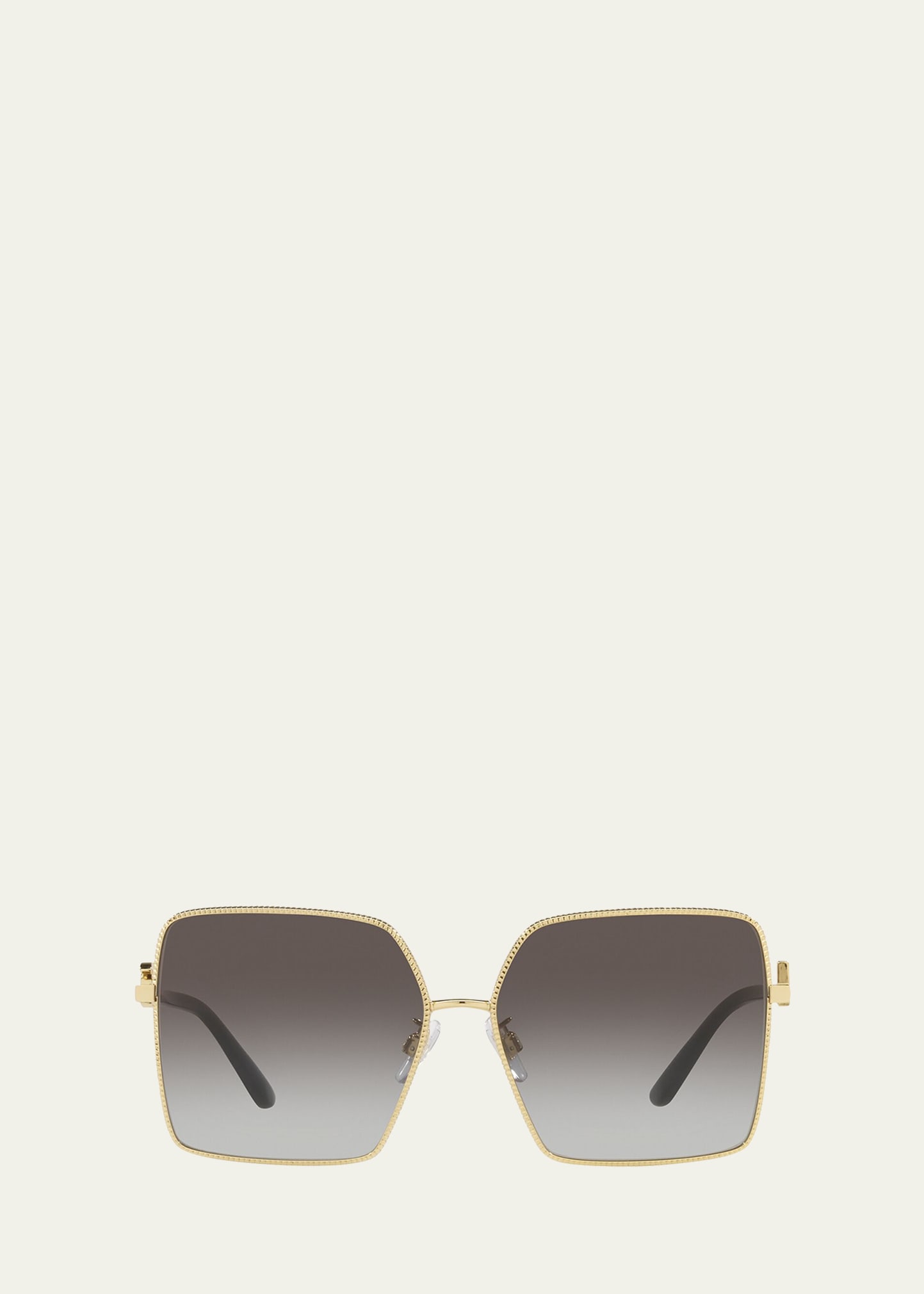 Dolce & Gabbana Dg Gradient Square Sunglasses In Gold