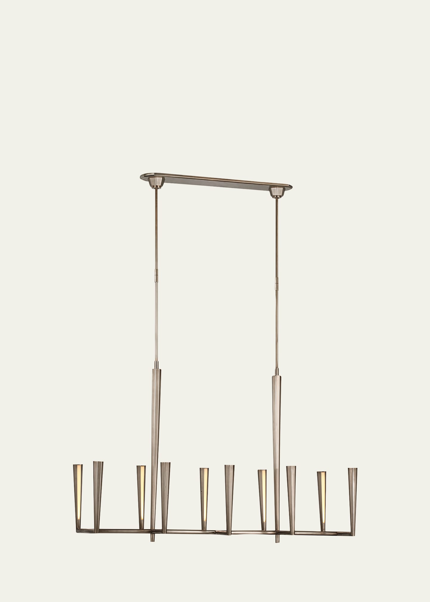 Visual Comfort Galahad Large Linear Chandelier ModeSens