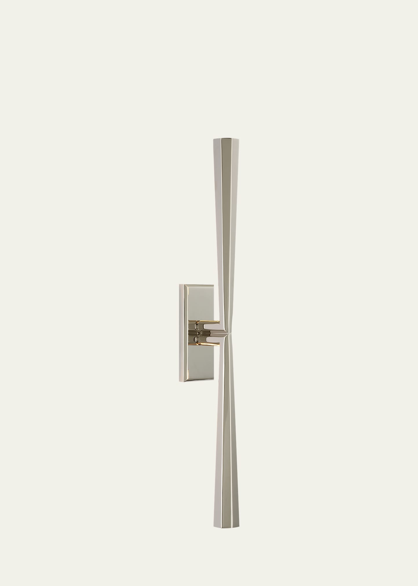 Thomas O'brien For Visual Comfort Signature Galahad Linear Sconce By Thomas O'brien In Polished Nickel