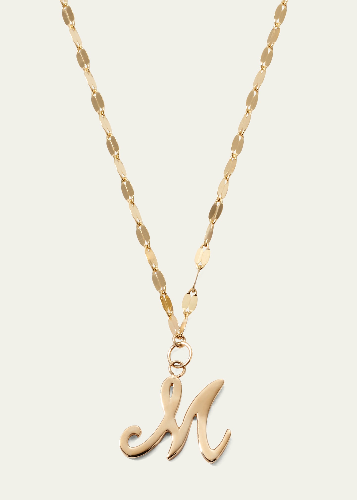Lana Jewelry Micro Cursive Initial Necklace