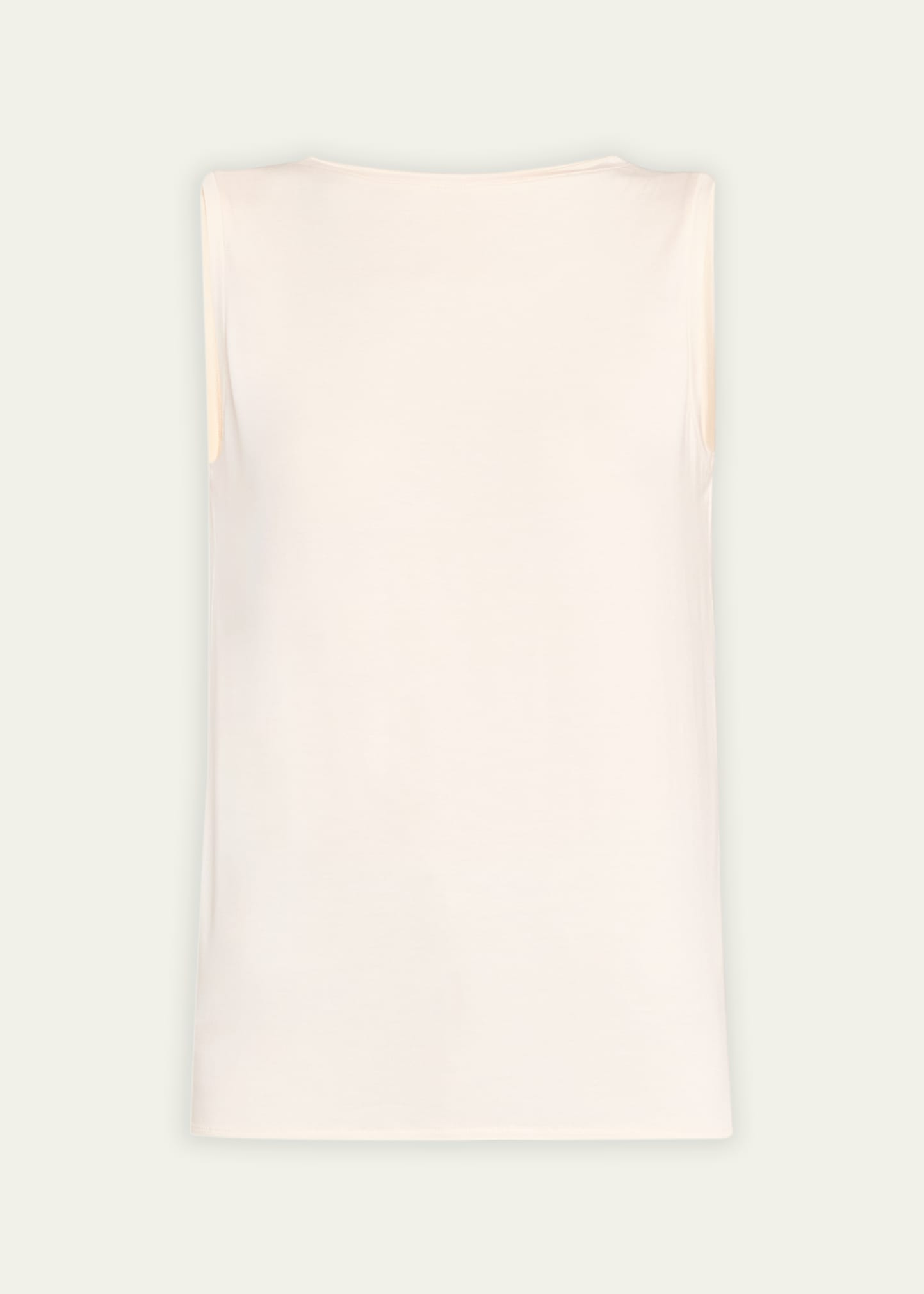 Majestic Soft Touch Semi-relaxed Boat-neck Tank In Neutral