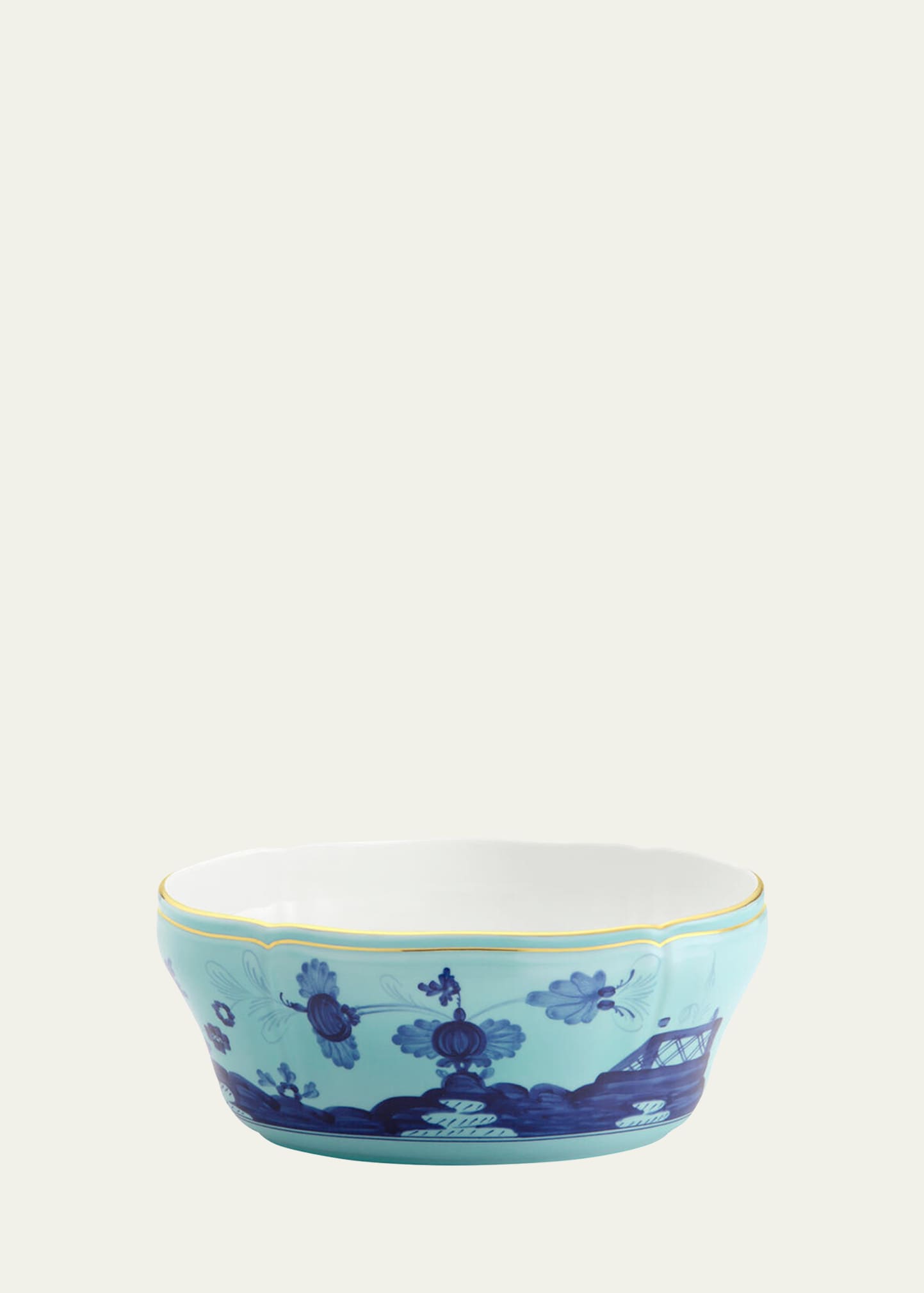 Ginori Antico Doccia Oval Salad Bowl