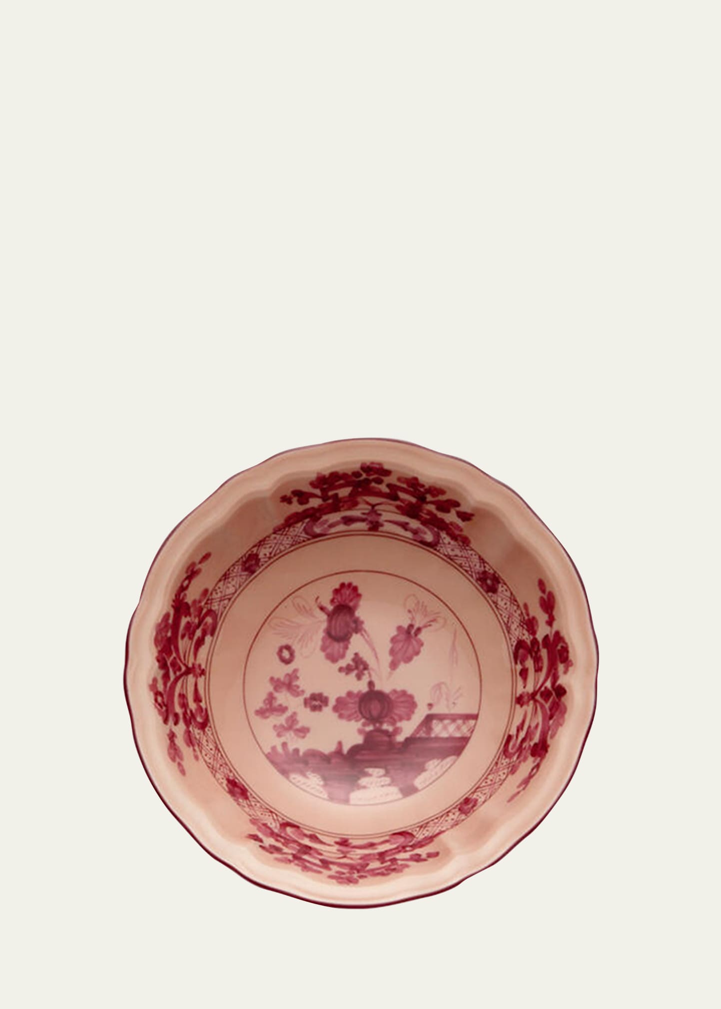 Oriente Italiano Oval Platter, Vermiglio