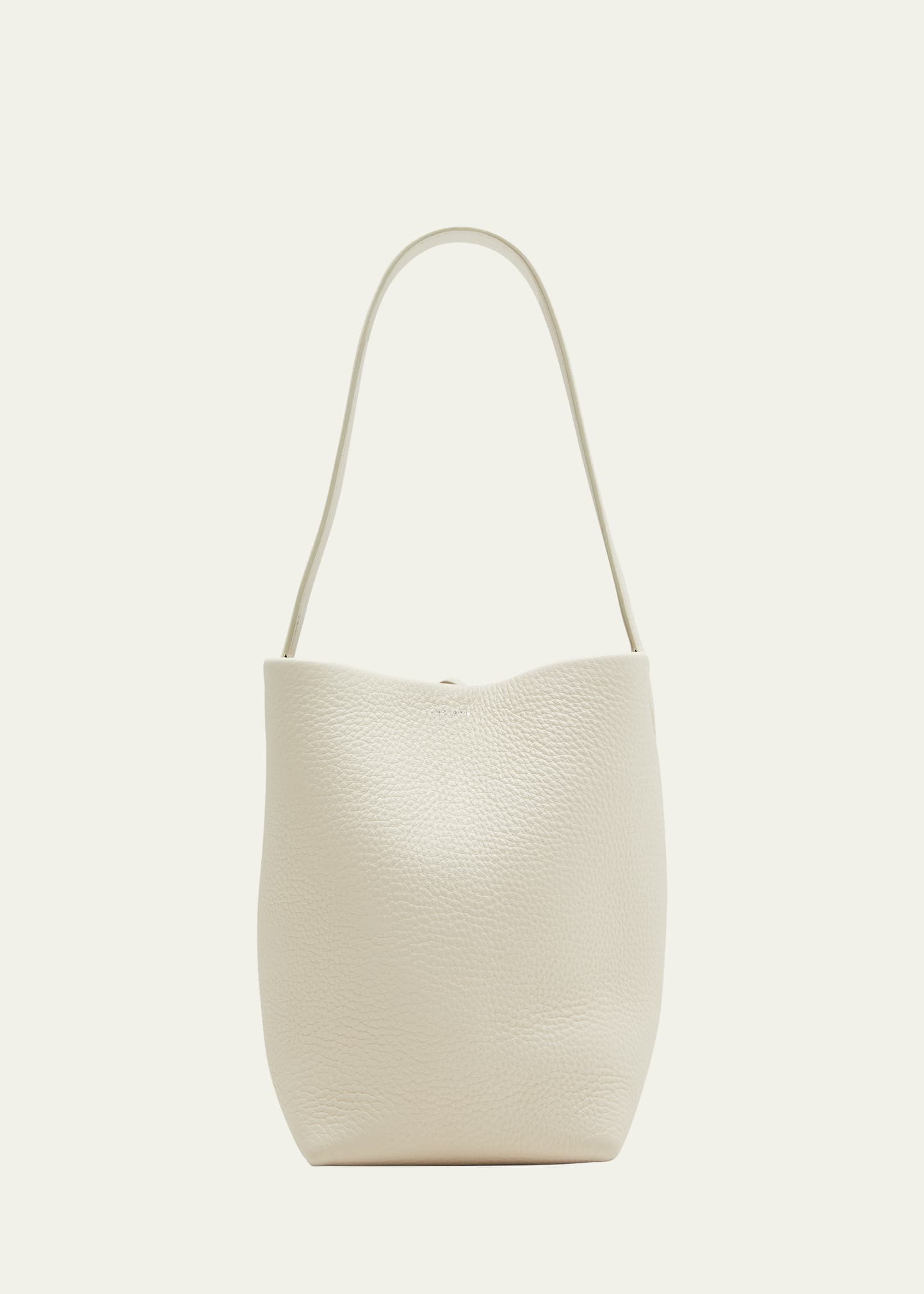 The Row Park Small North-south Tote Bag In Ivpd Ivory Pld