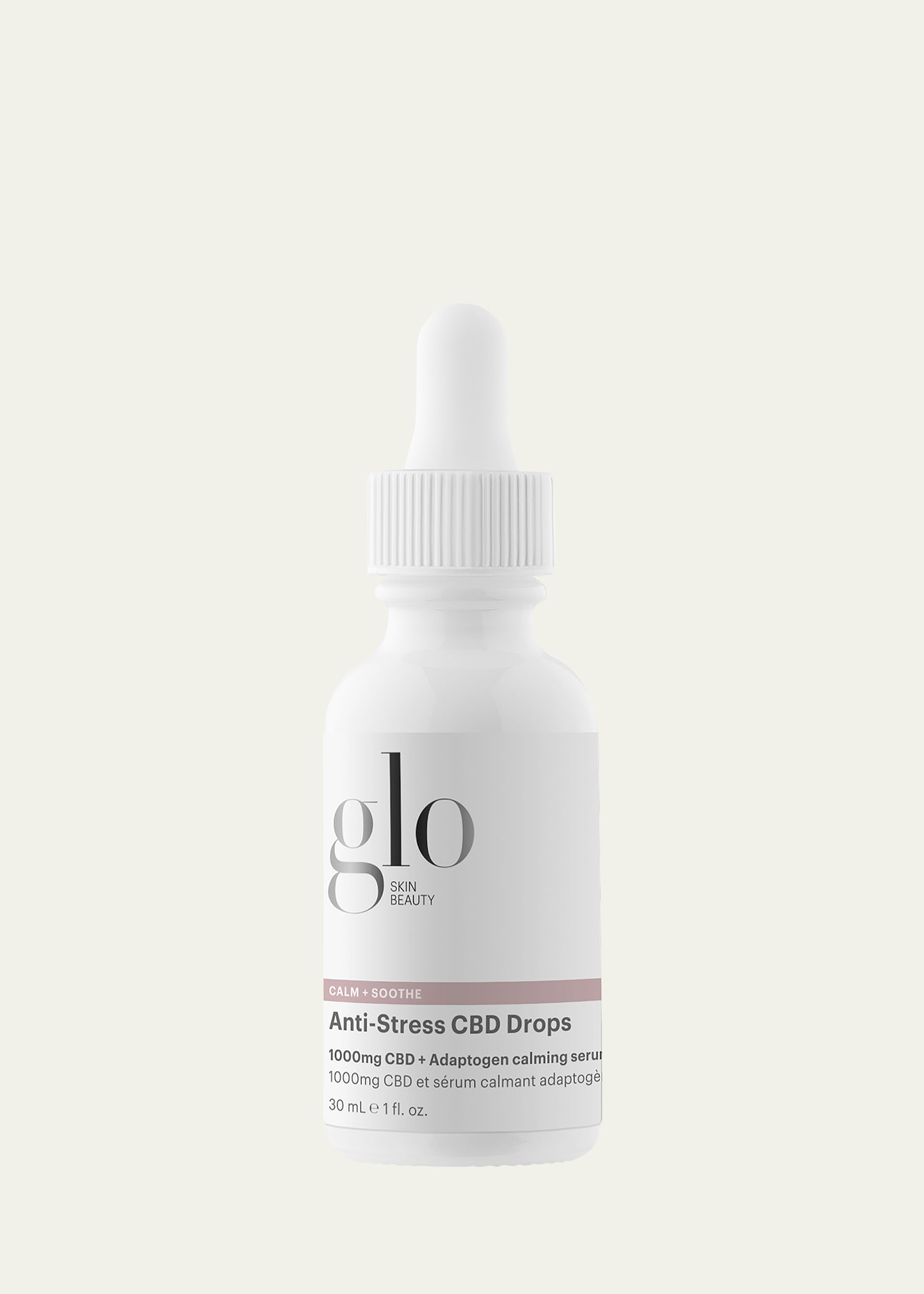 Glo Skin Beauty Anti-Stress CBD Drops, 1 oz.