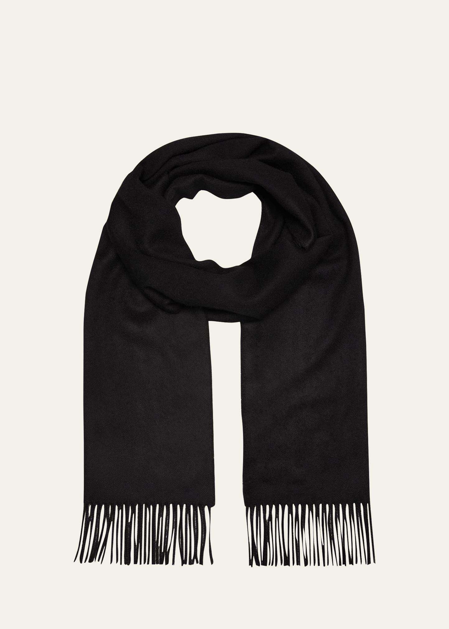 Johnstons of Elgin : Cashmere Scarf : Grey