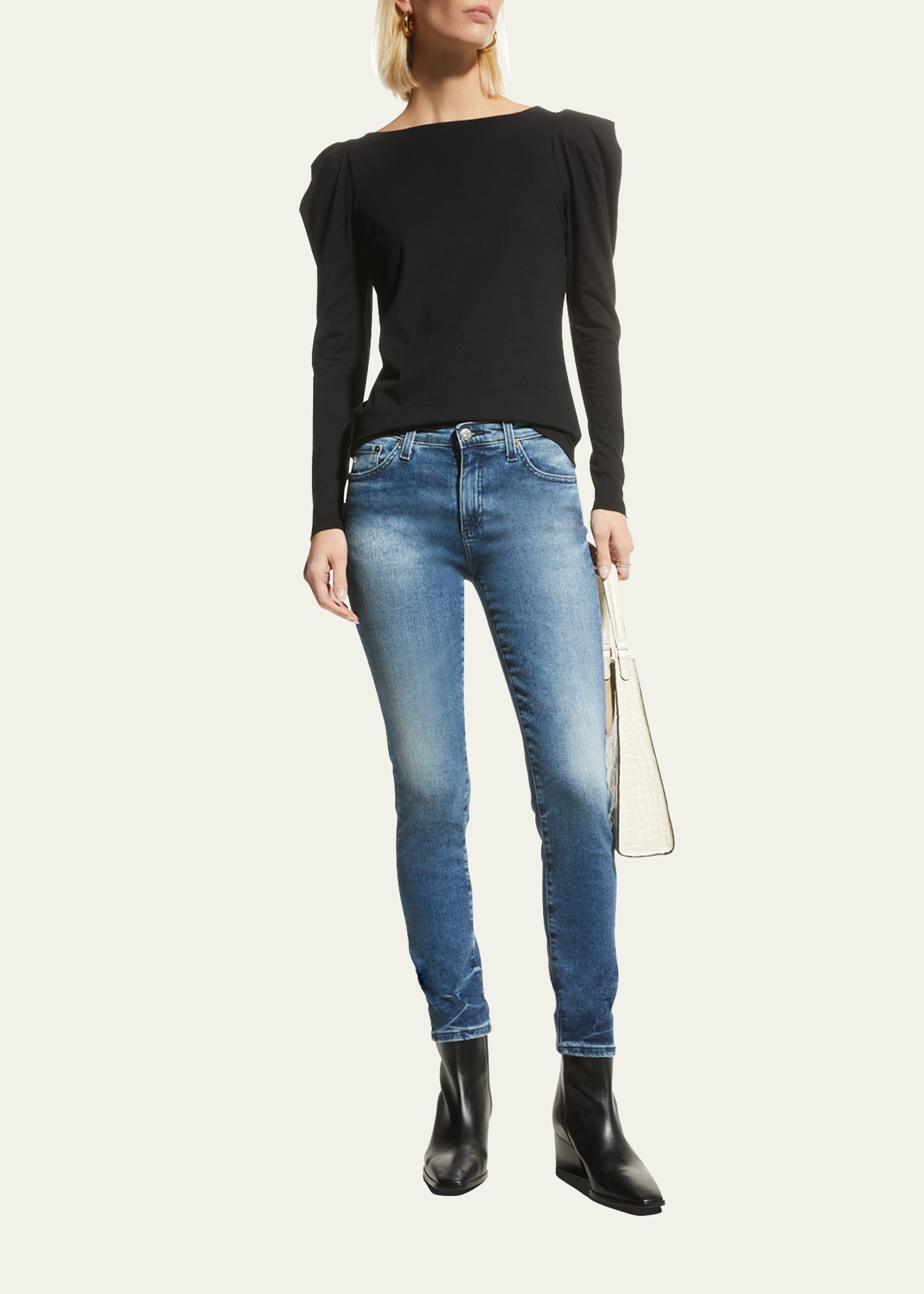 Ag Prima Skinny Ankle Jeans In 10 Years Broadway
