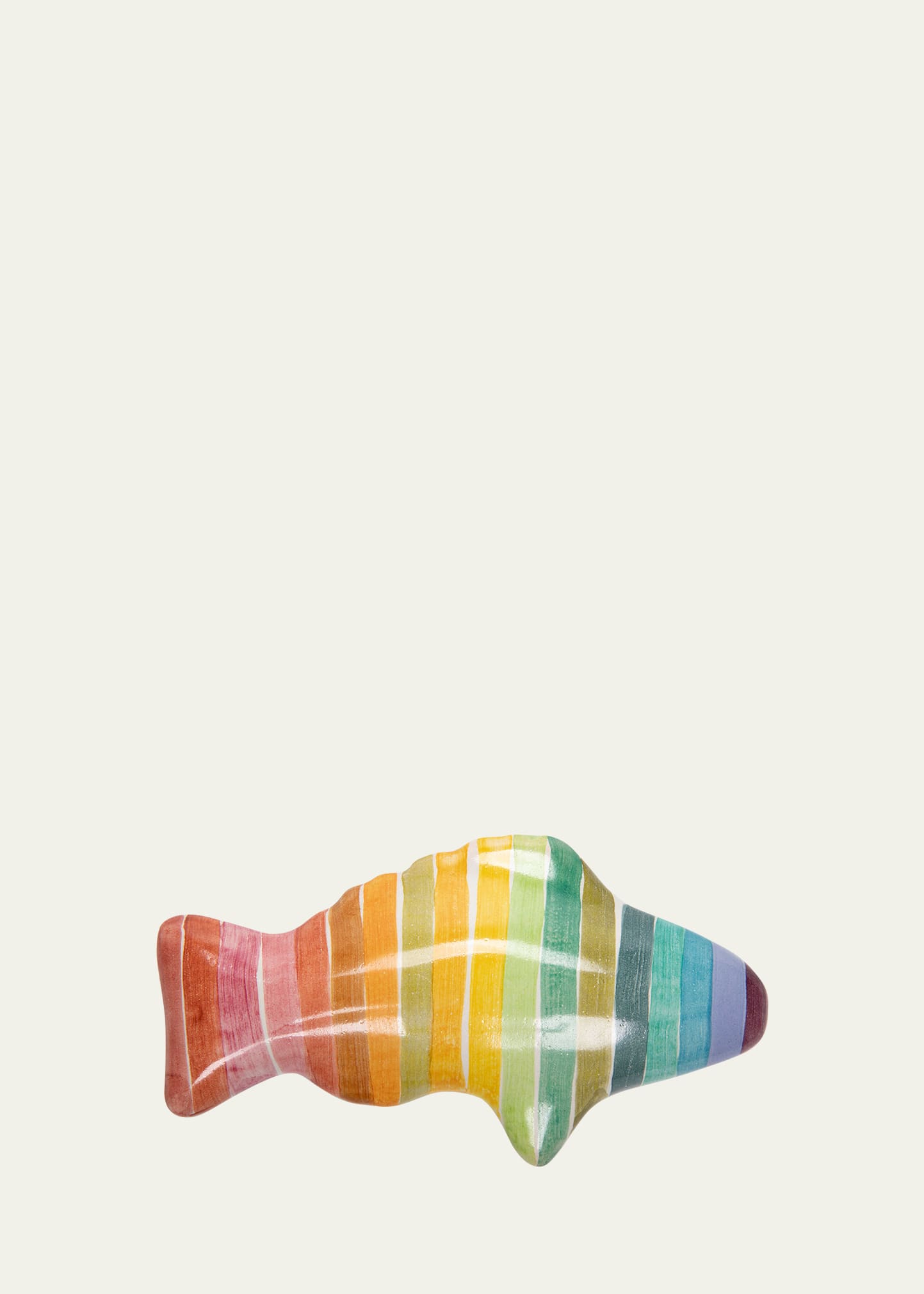 Fish Knob (Right Facing) in Rainbow