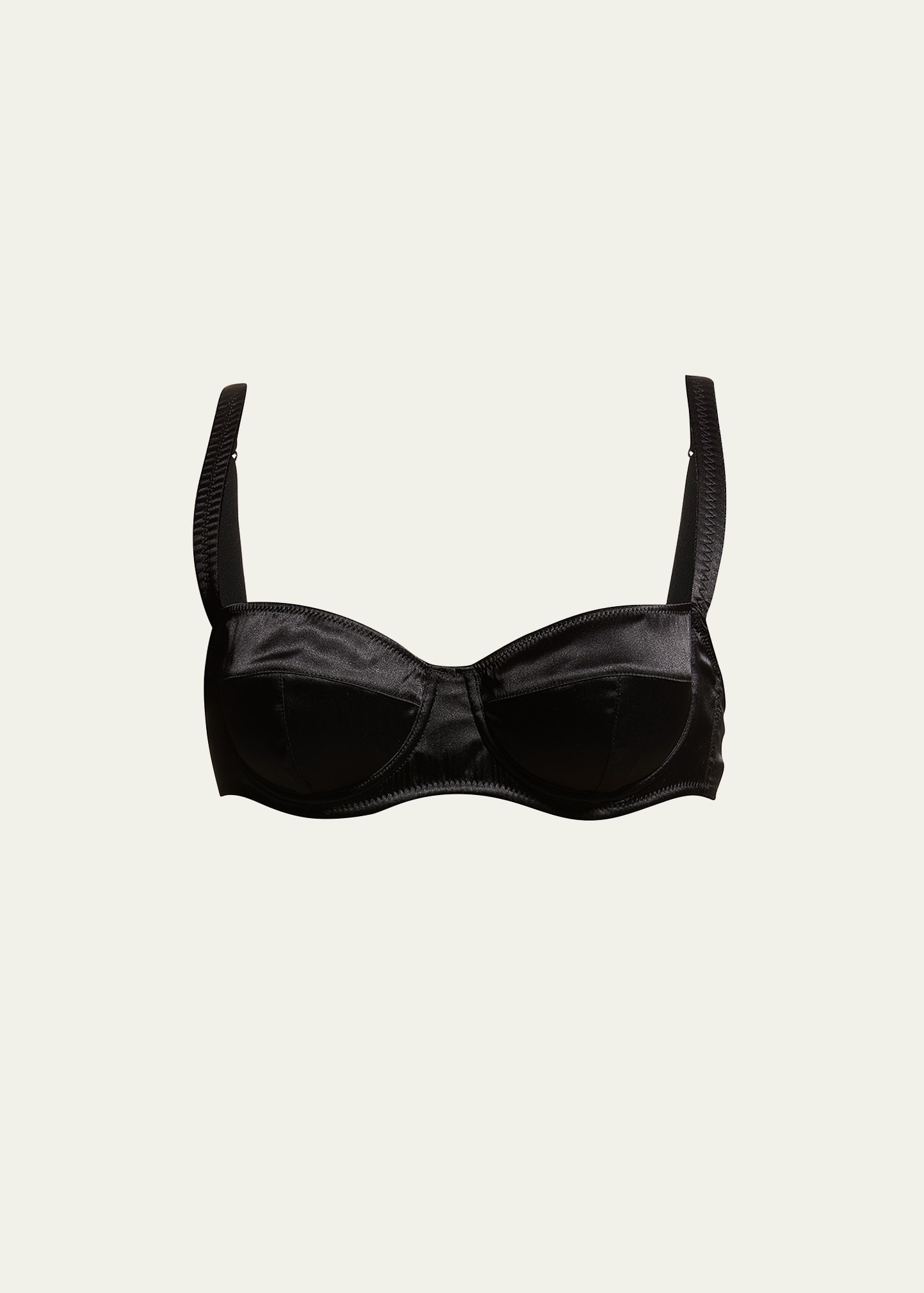 Dolce & Gabbana Stretch Silk Balconette Bra