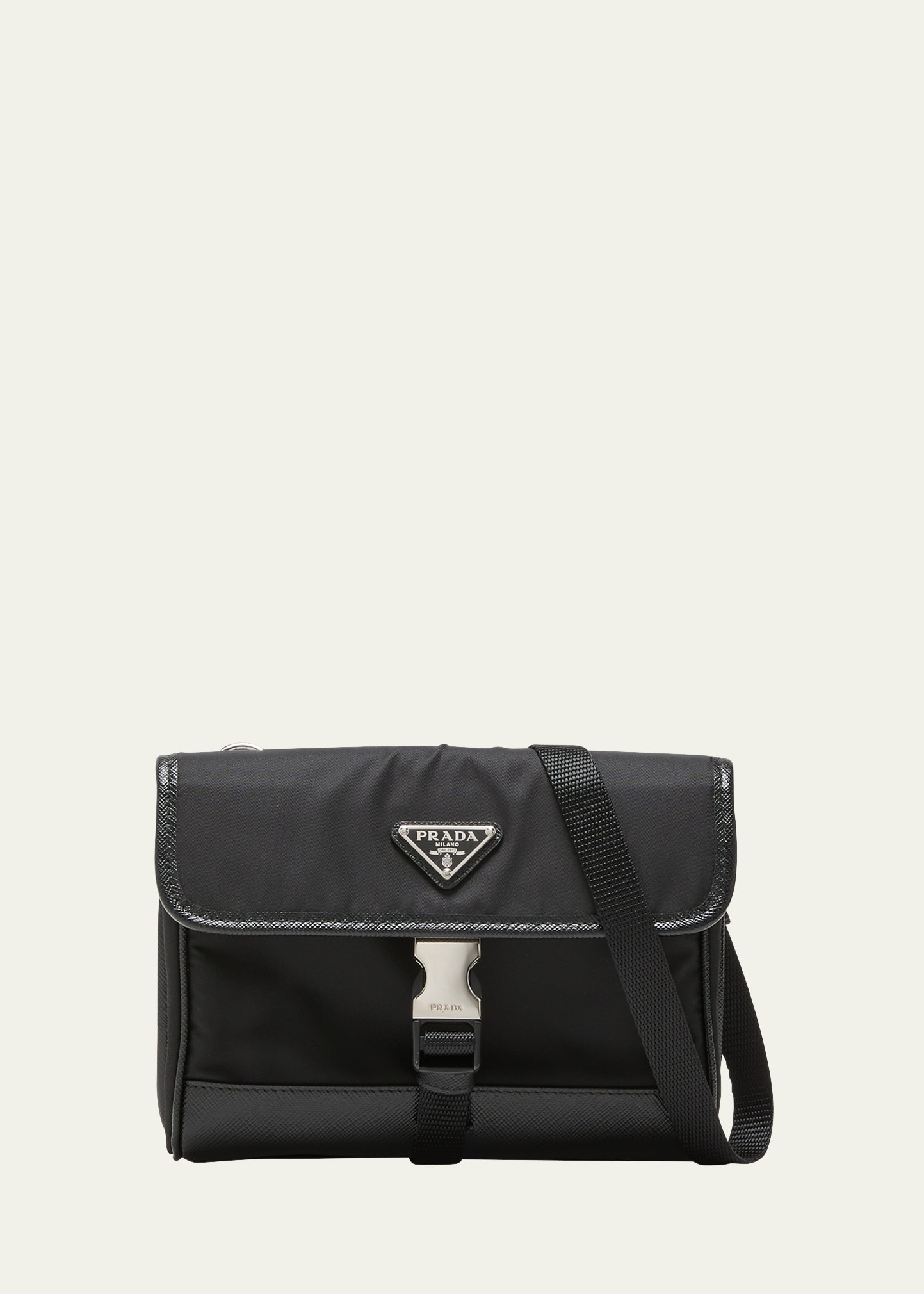 Prada - Tessuto Saffiano Handbag Nero