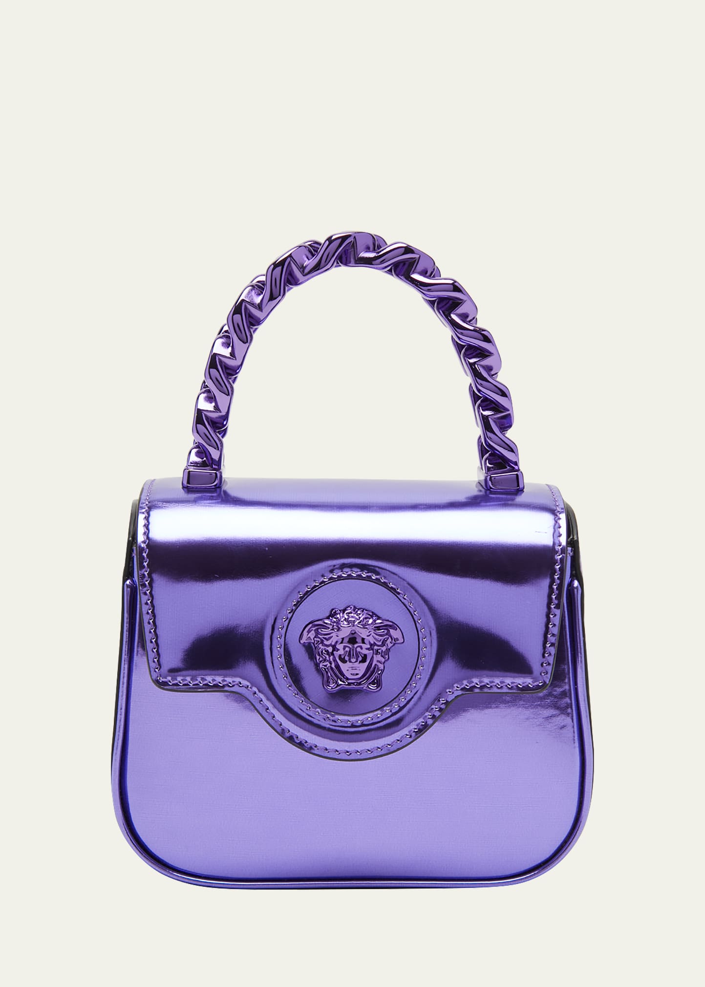 Buy Versace Jeans Couture Women Purple Solid PU VJC Crossbody Bag With Chain  Strap for Women Online