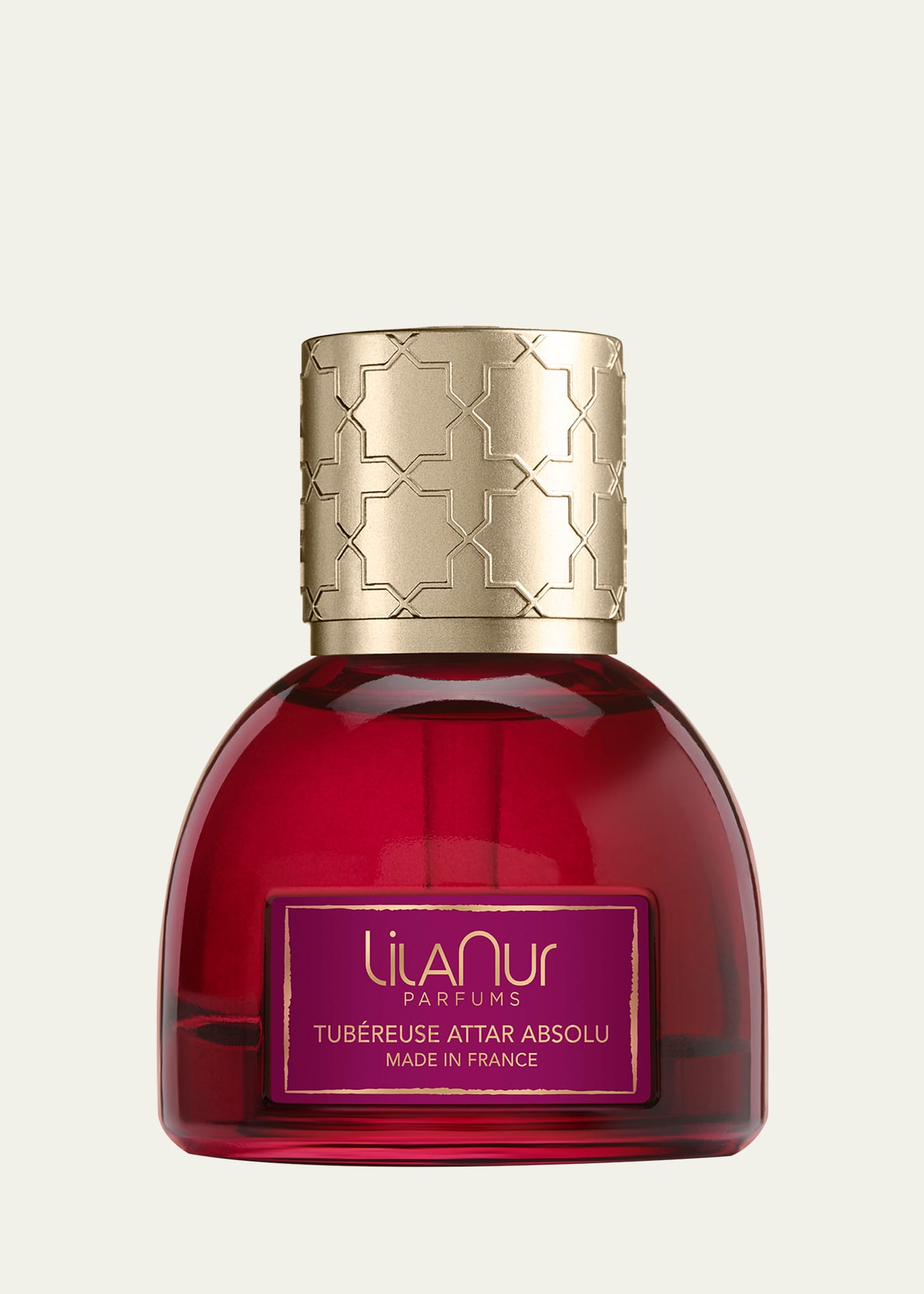 LilaNur Parfums Tubéreuse Attar Absolu Eau de Parfum, 1.0 oz