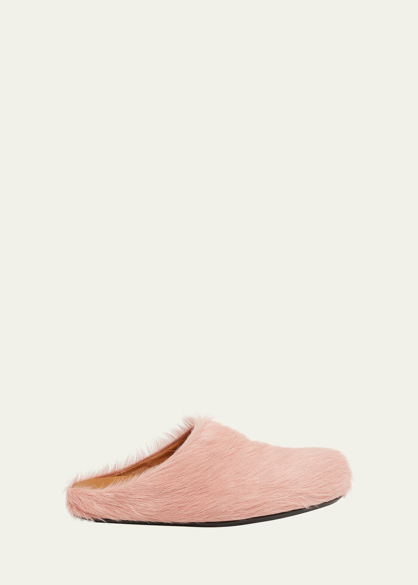 Marni Ssense Exclusive Pink Fussbett Sabot Loafers In Antique Rose